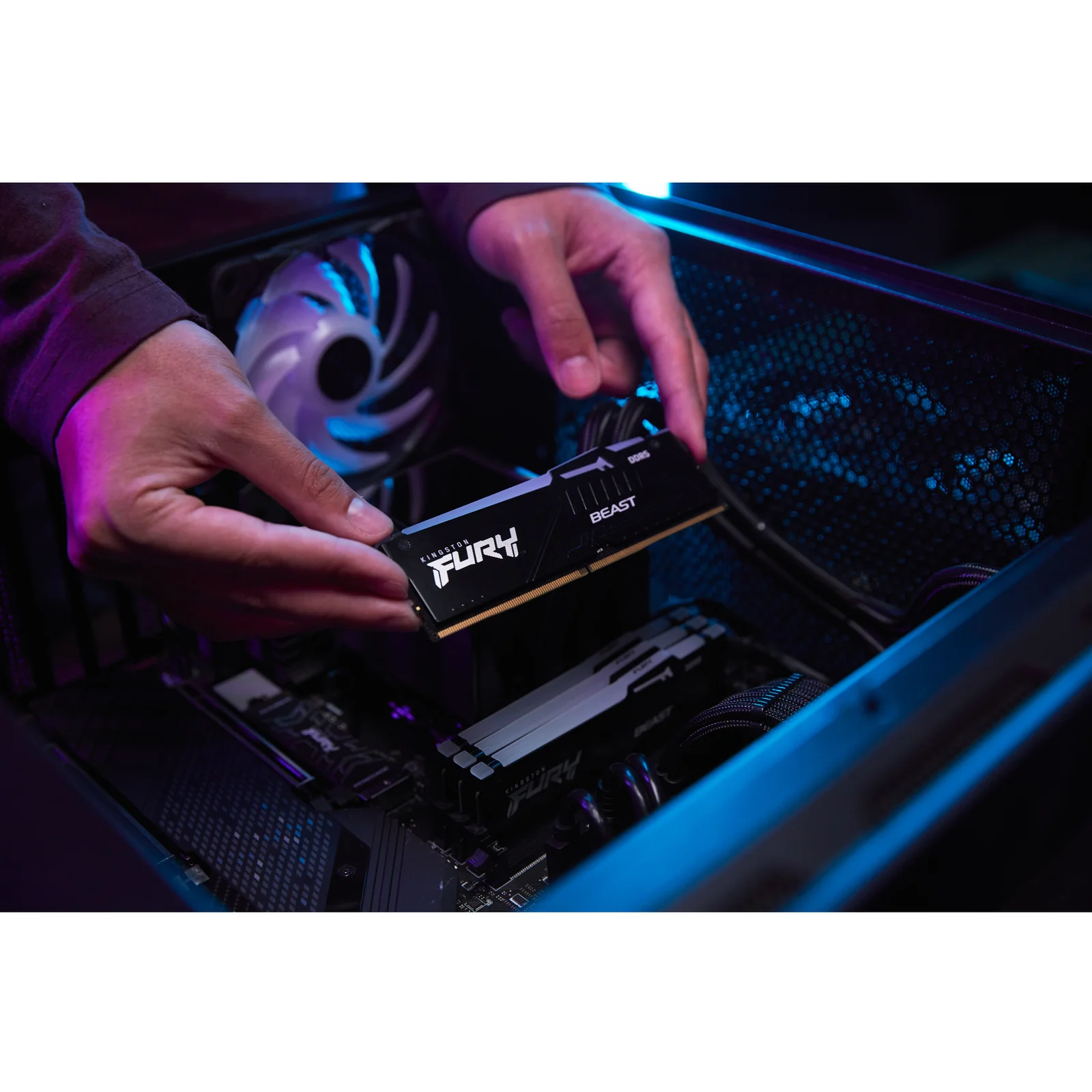 Kingston Technology FURY Beast 64GB 6000MT/s DDR5 CL30 DIMM (Kits de 2) RGB EXPO