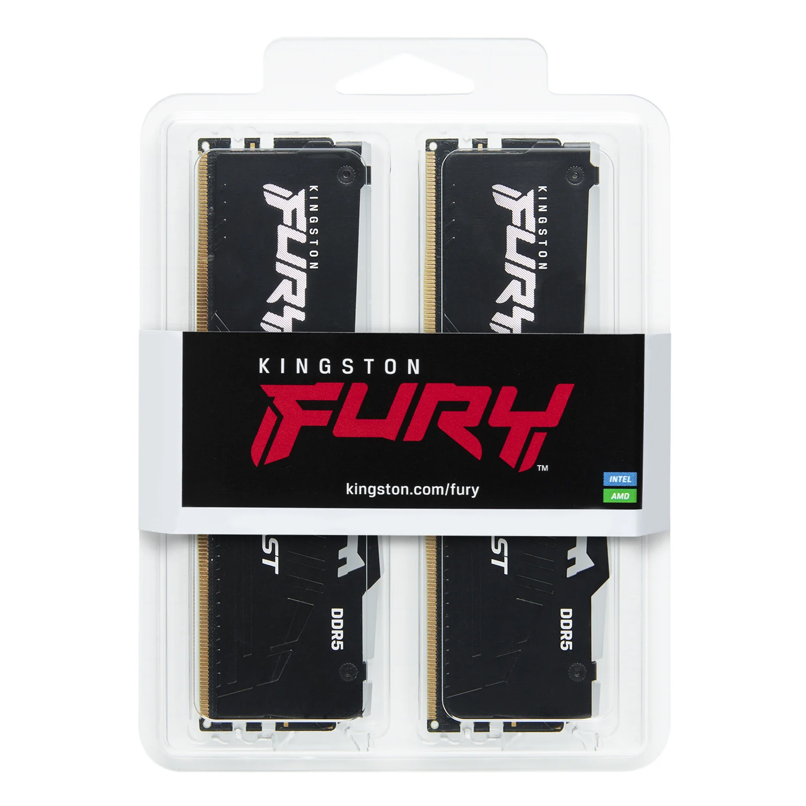 Kingston Technology FURY Beast 64GB 6400MT/s DDR5 CL32 DIMM (Kits de 2) RGB EXPO