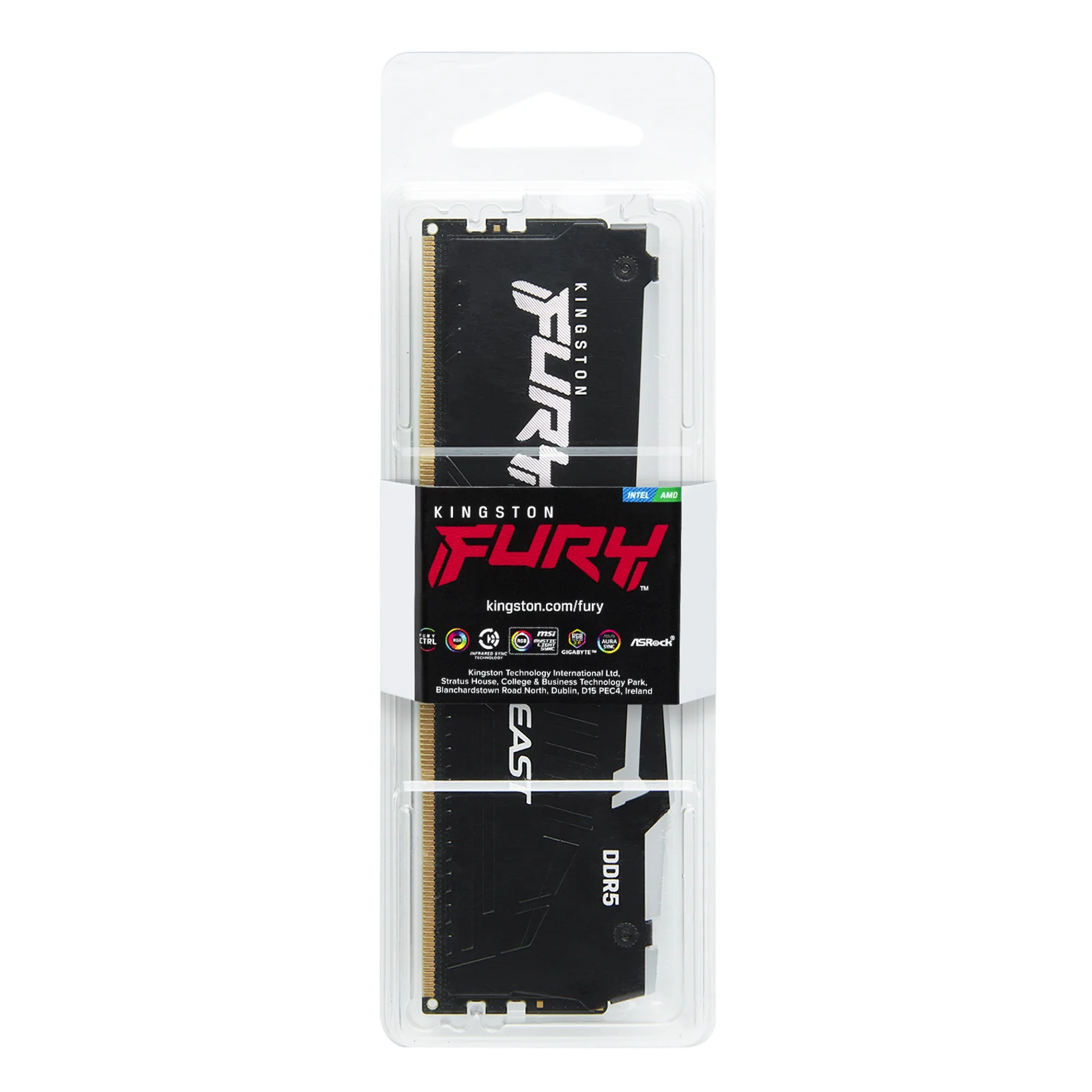 Kingston Technology FURY Beast 8 Go 5600 MT/s DDR5 CL40 DIMM RGB