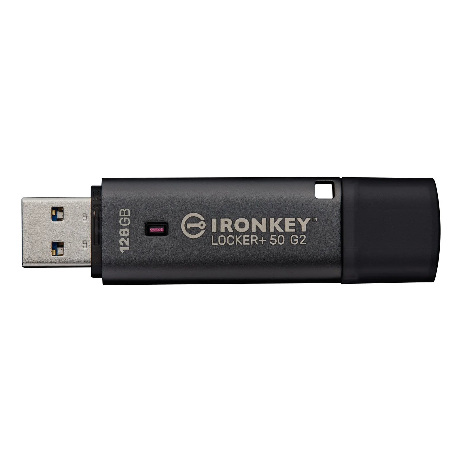 Kingston Technology IronKey 128 Go Locker Plus 50 G2, FIPS 197, AES-256