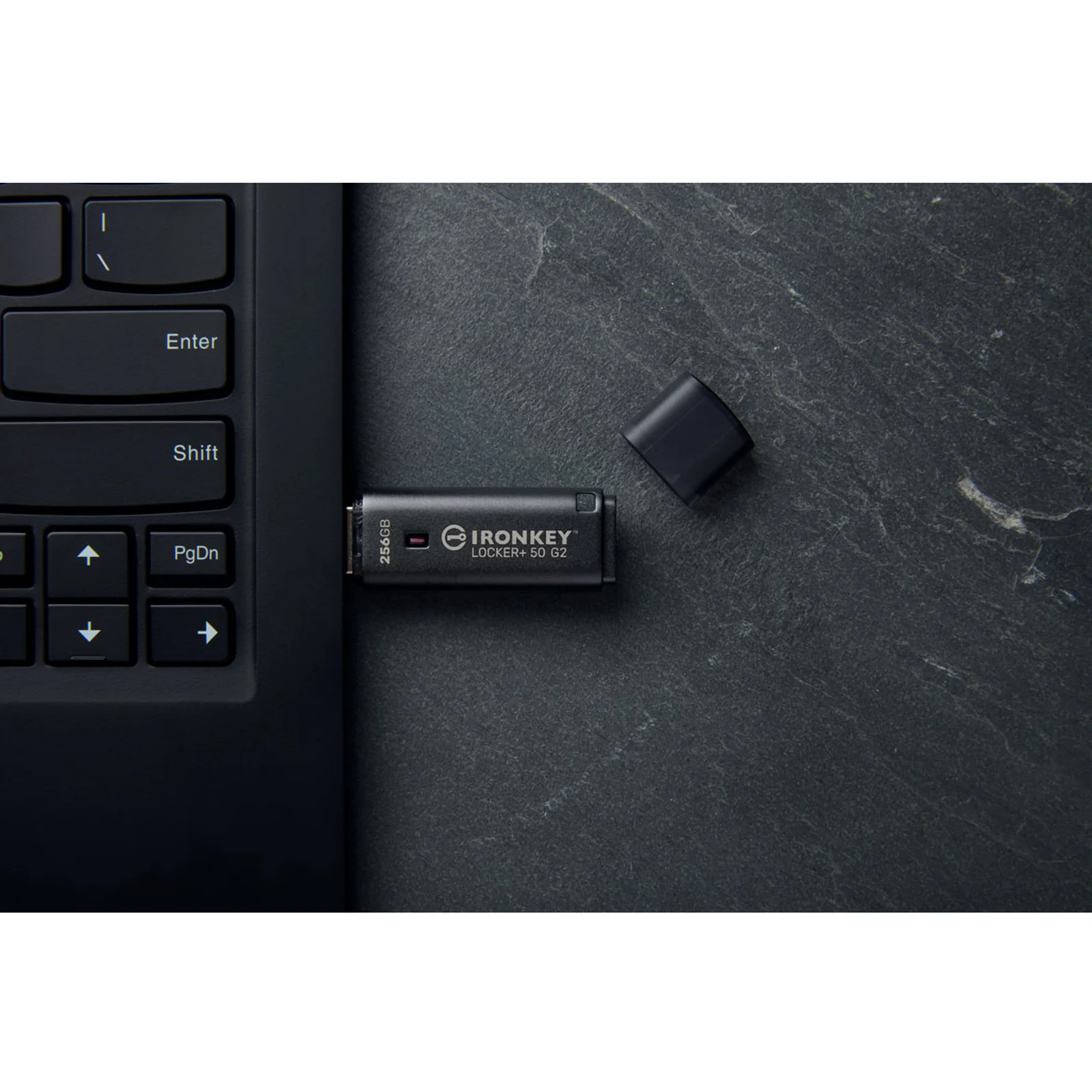 Kingston Technology IronKey 256 Go Locker Plus 50 G2, FIPS 197, AES-256