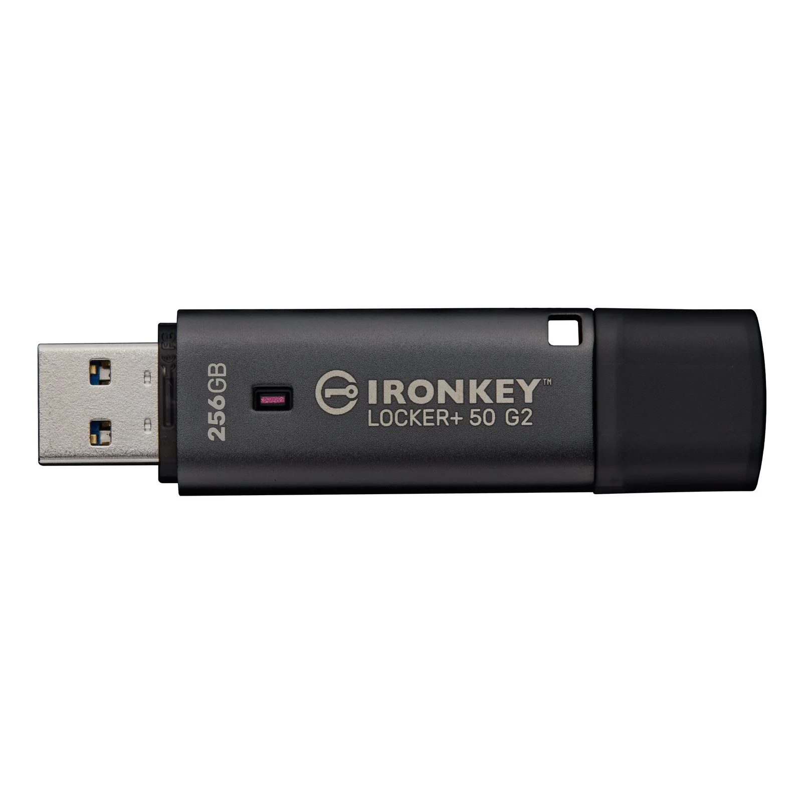 Kingston Technology IronKey 256 Go Locker Plus 50 G2, FIPS 197, AES-256