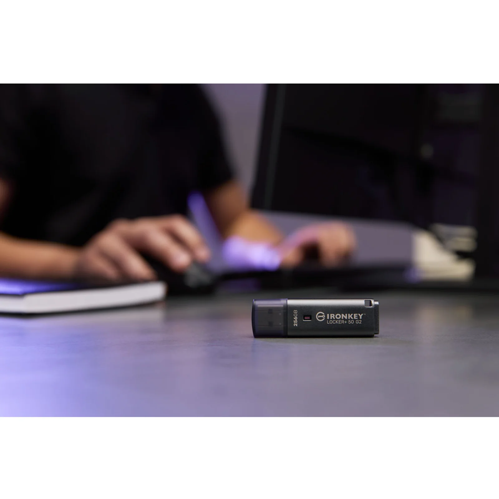 Kingston Technology IronKey 256 Go Locker Plus 50 G2, FIPS 197, AES-256