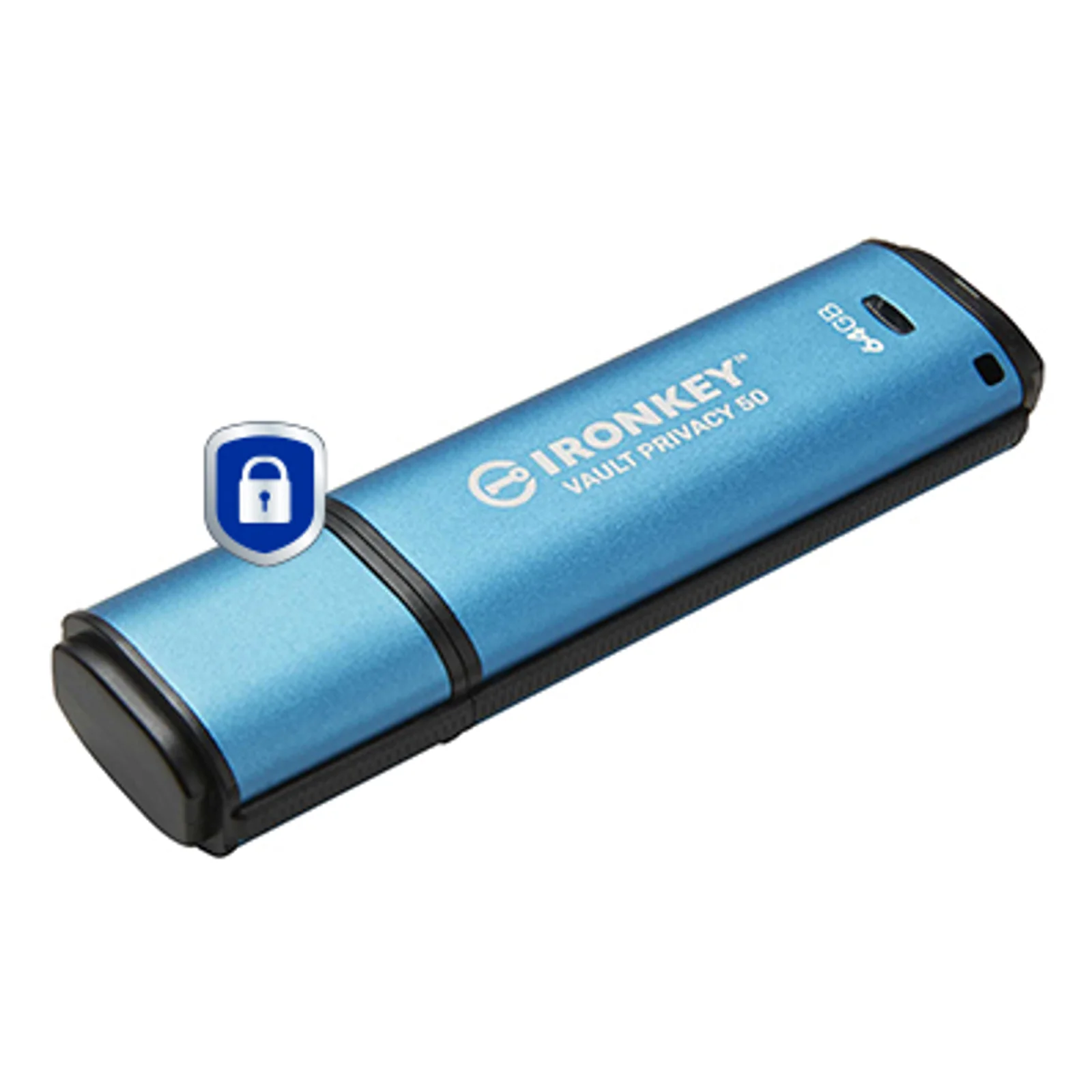 Kingston Technology IronKey 64Go Vault Privacy 50 chiffrée AES-256, FIPS 197