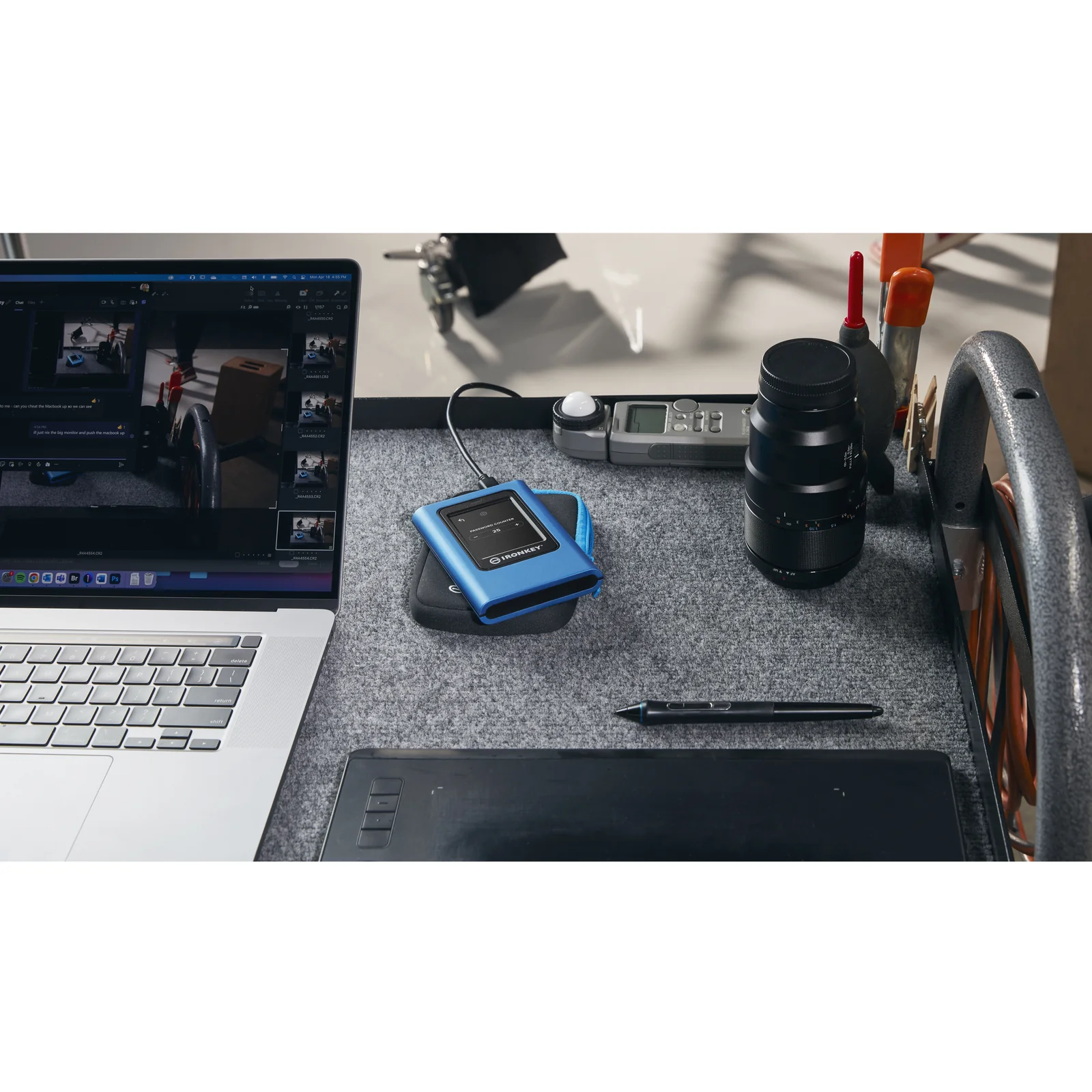 Kingston Technology IronKey 960Go Vault Privacy 80 XTS-AES 256-bit SSD externe chiffré