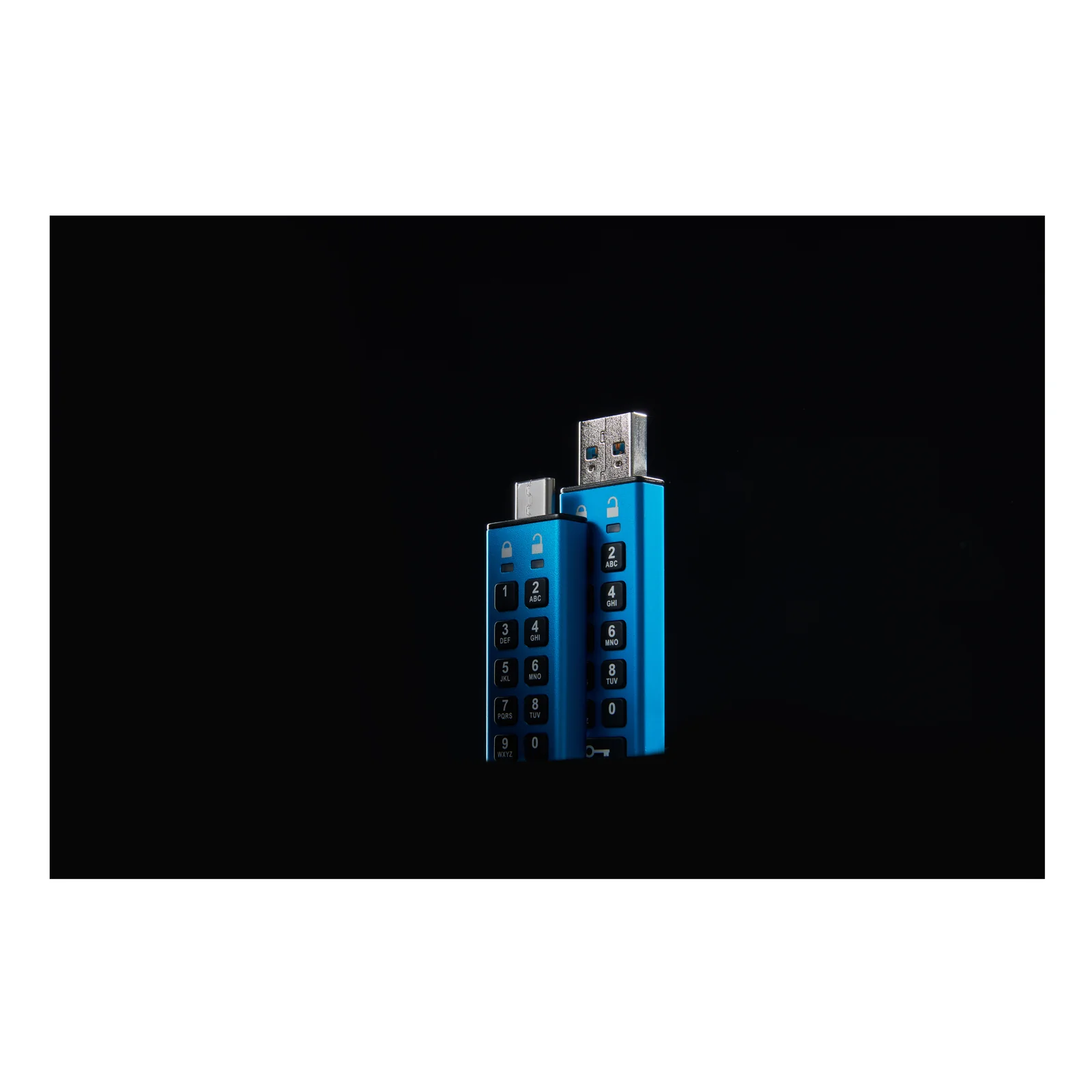 Kingston Technology IronKey Keypad 200 de 512 Go, FIPS 140-3 niveau 3, chiffrement AES-256