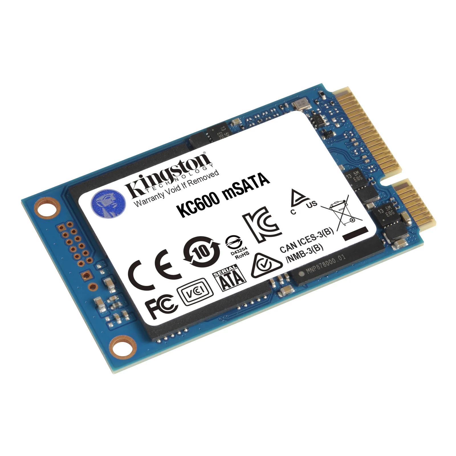 Kingston Technology SSD KC600 SATA3 mSATA de 256 Go