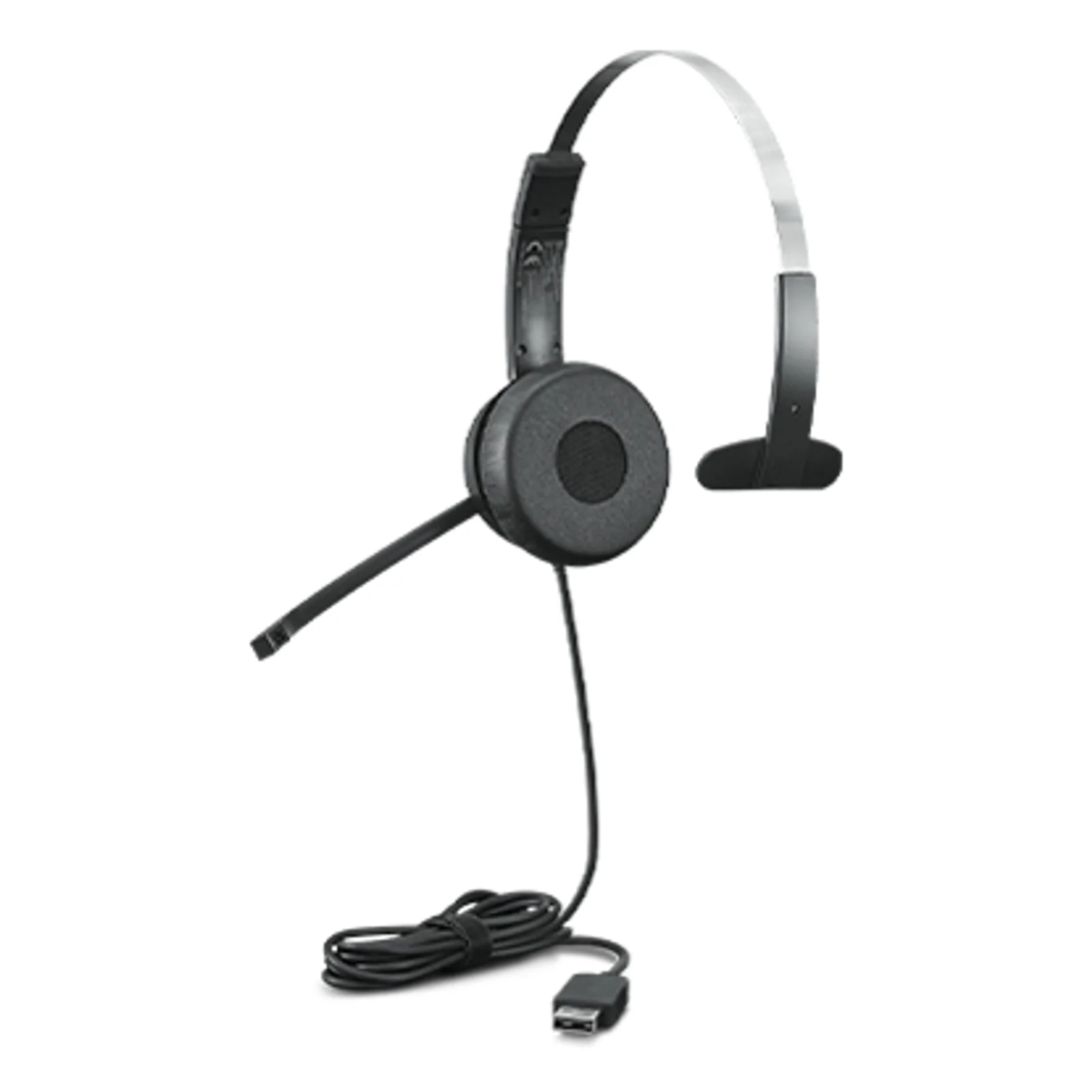 100 Mono Casque Avec fil Arceau Bureau/Centre d'appels USB Type-A Noir