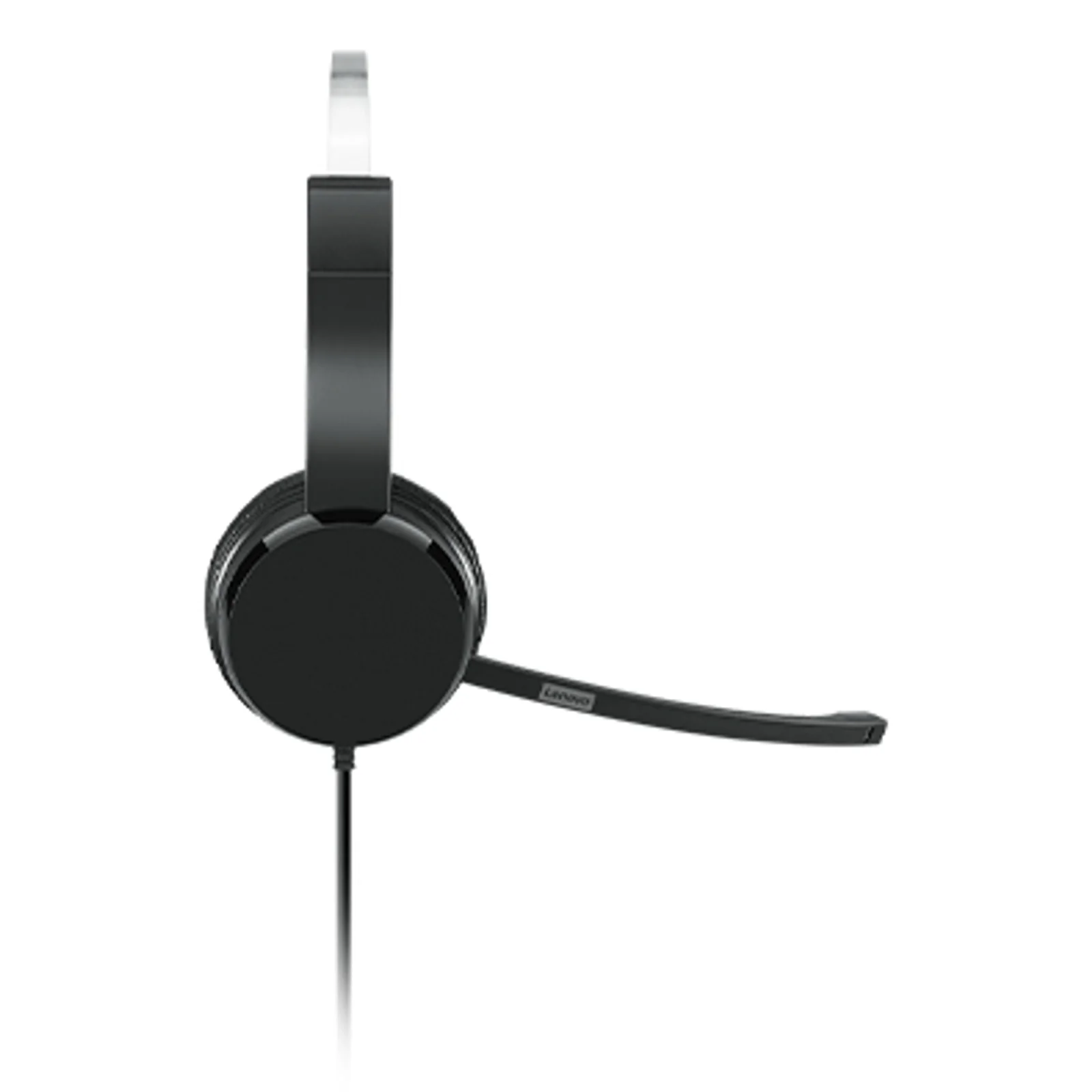 Lenovo 100 Mono Casque Avec fil Arceau Bureau/Centre d'appels USB Type-A Noir