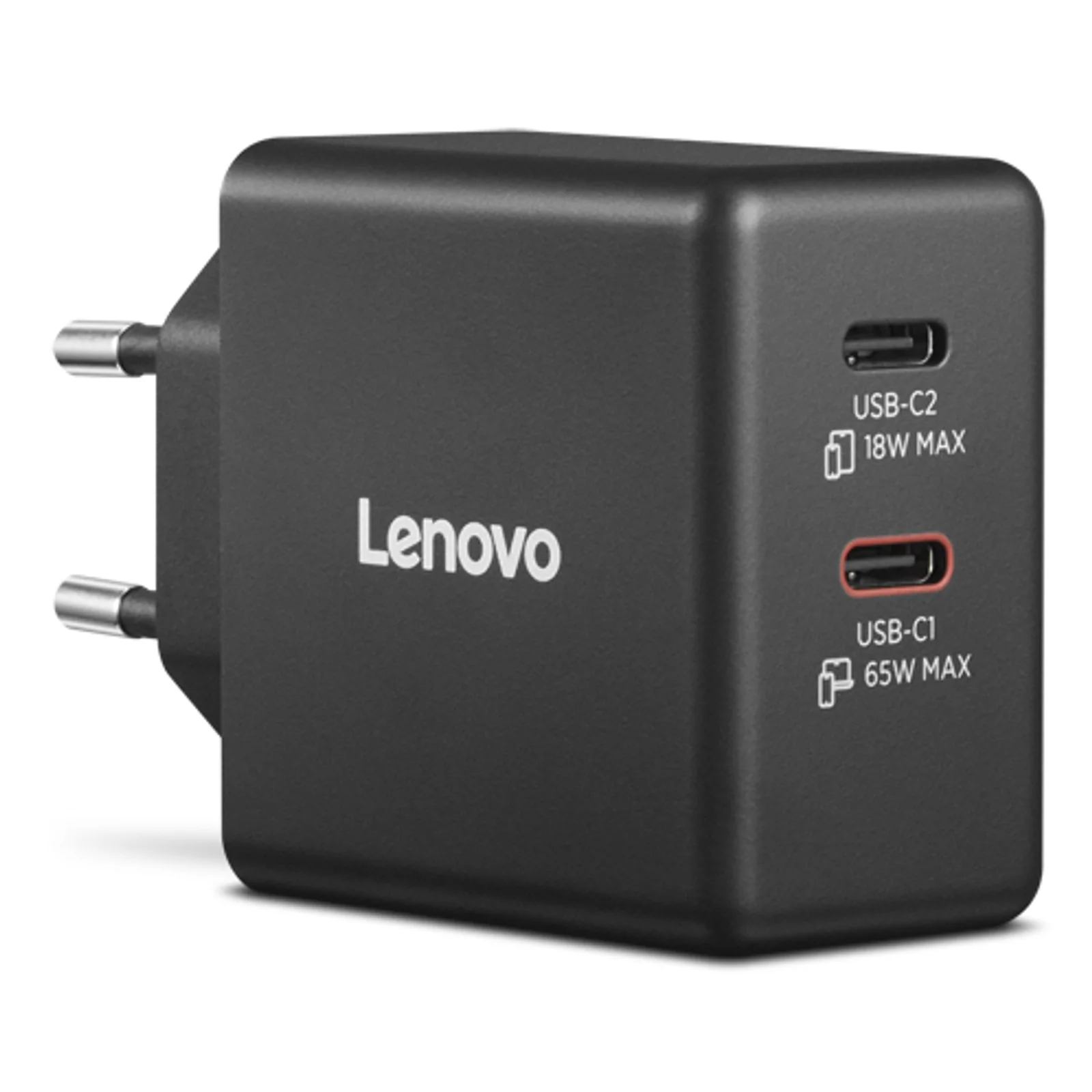 Lenovo 40AW065BEU adaptateur de puissance & onduleur Intérieur & extérieur 65 W Noir