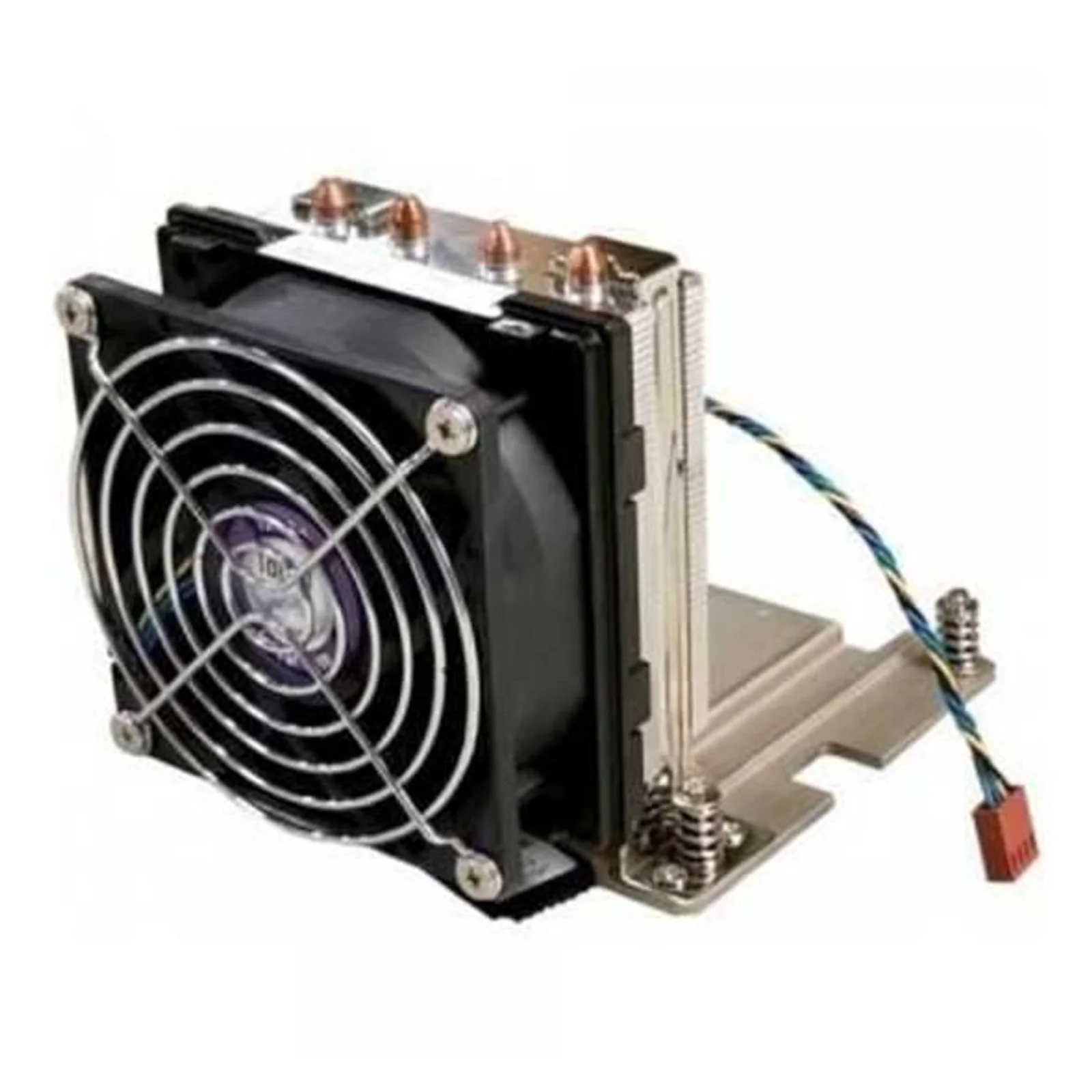4F17A14488 système de refroidissement d’ordinateur Boitier PC Refroidisseur d'air 4 cm Noir, Métallique