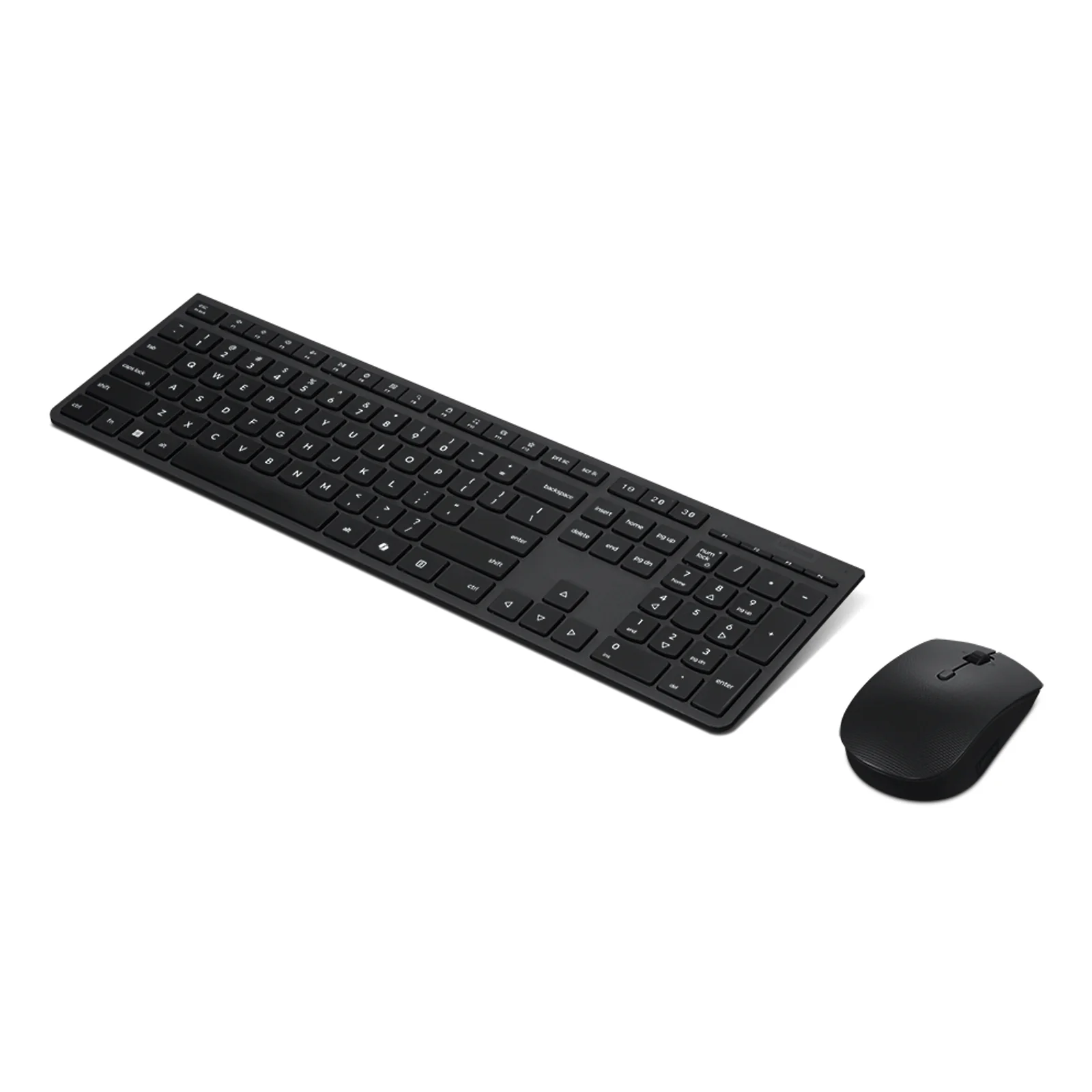 Lenovo 4X31R64325 clavier Souris incluse Bureau RF sans fil + Bluetooth Français Noir