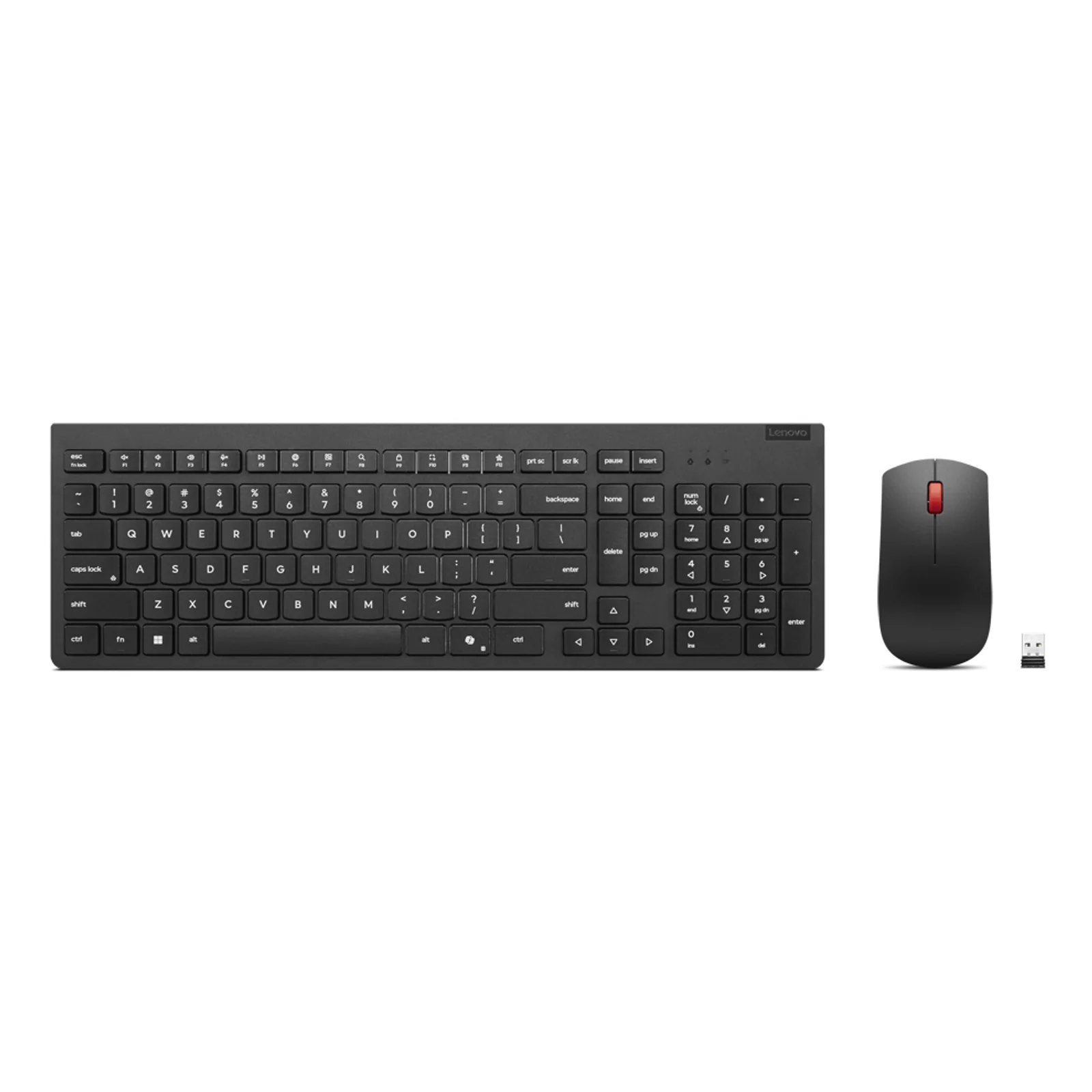 4X31R64467 clavier Souris incluse Universel RF sans fil Allemand Noir
