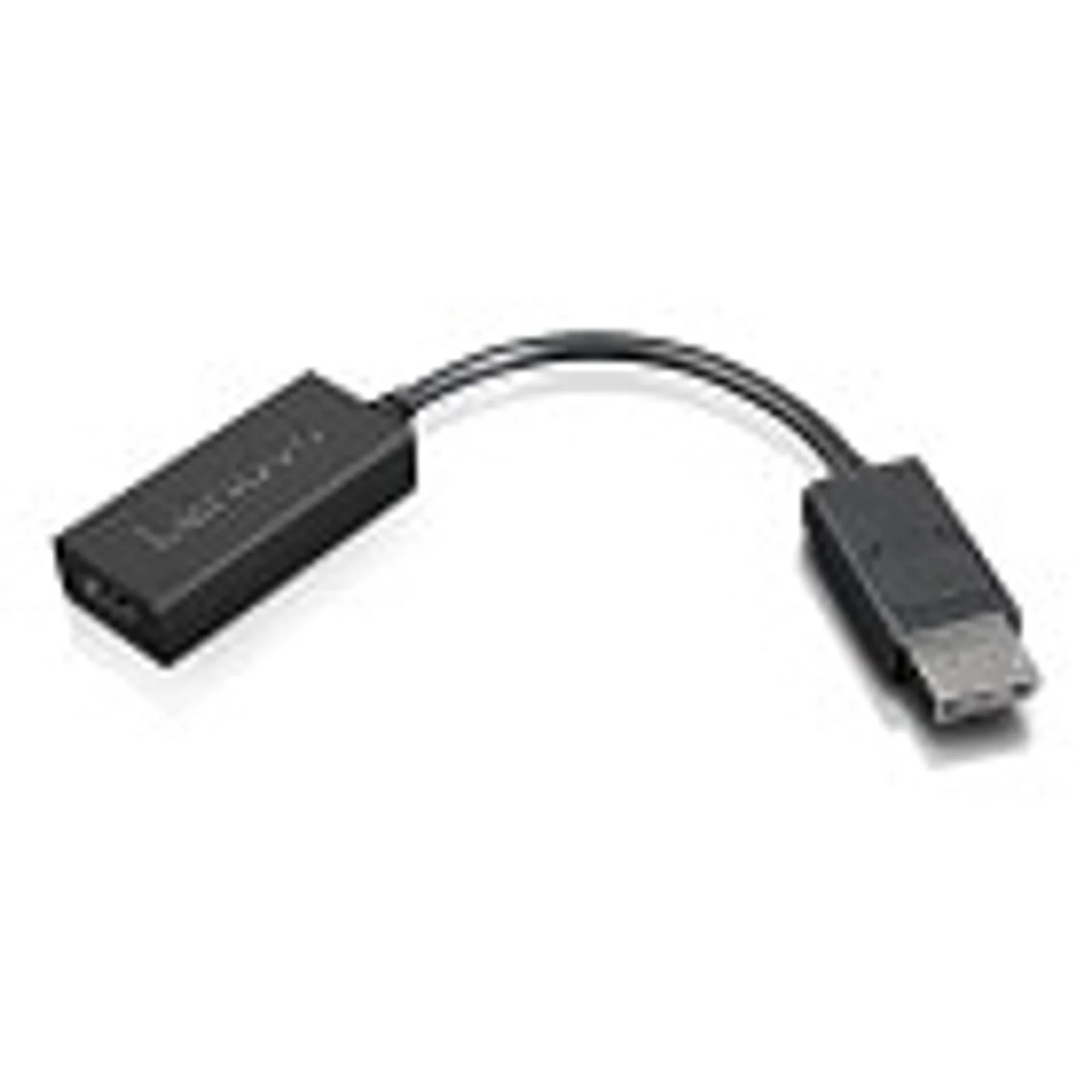 4X90R61023 câble vidéo et adaptateur 0,225 m DisplayPort HDMI Type A (Standard) Noir