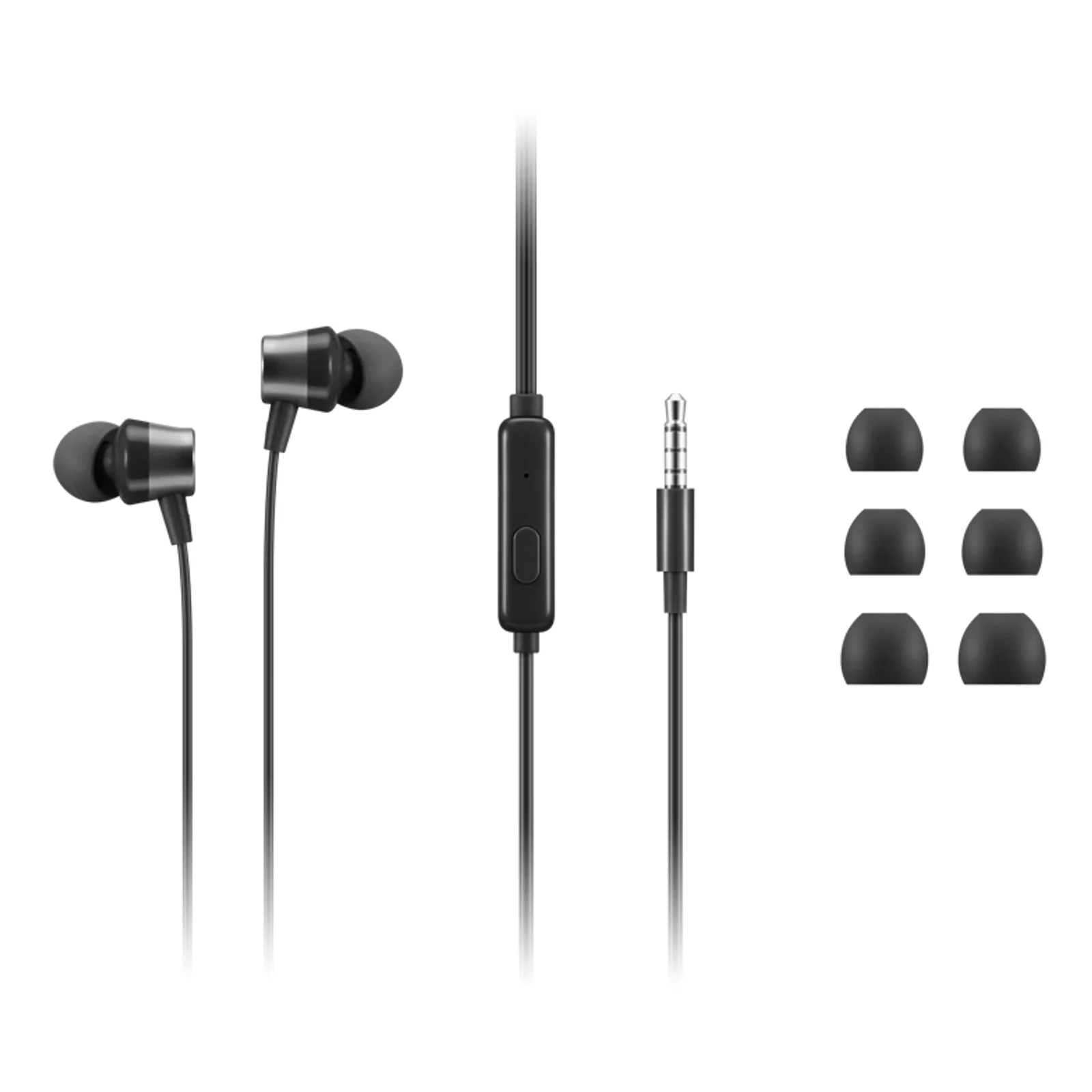Lenovo 4XD1J77352 casque Avec fil Ecouteurs Bureau/Centre d'appels Noir