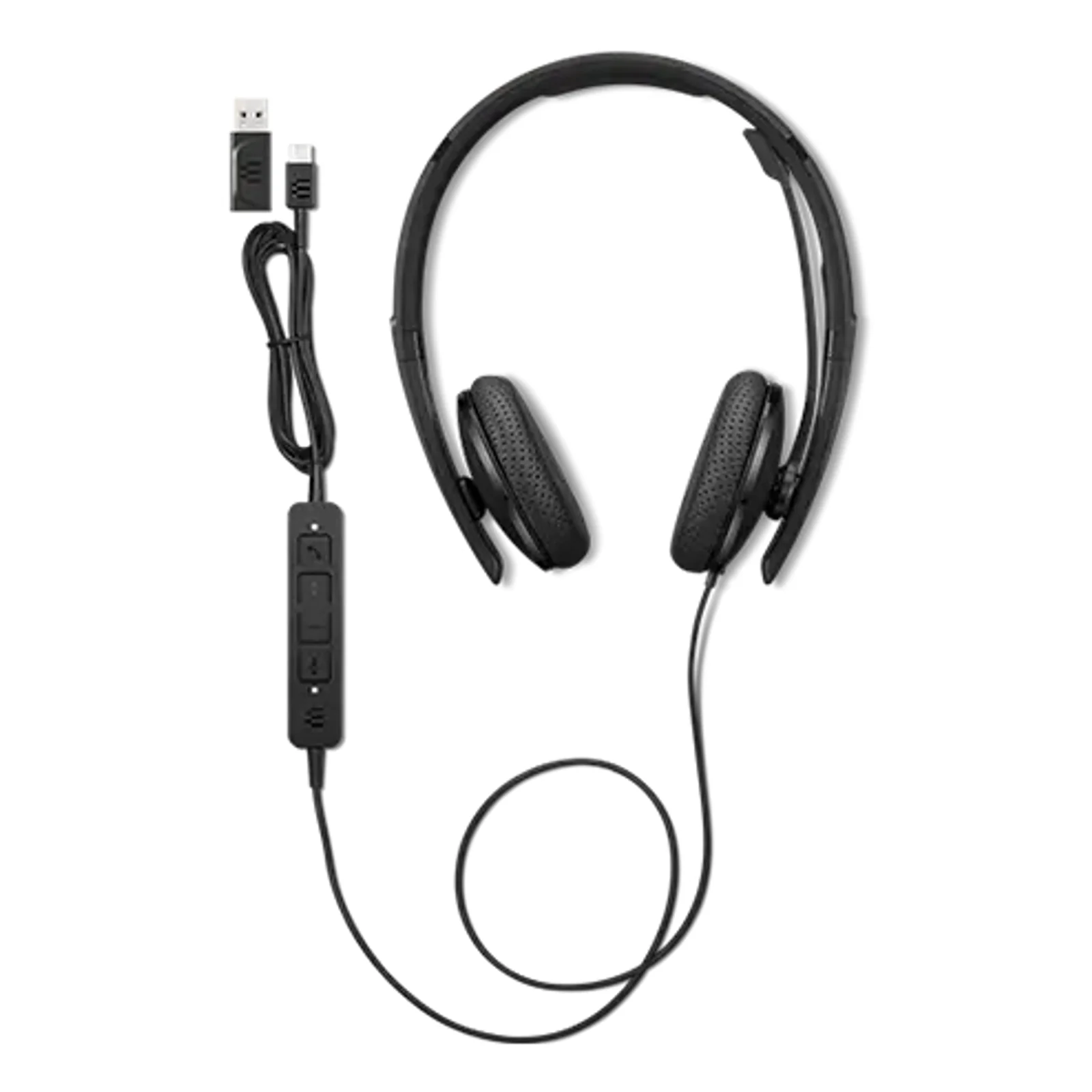 Lenovo 4XD1M39028 casque Avec fil Arceau USB Type-C Noir