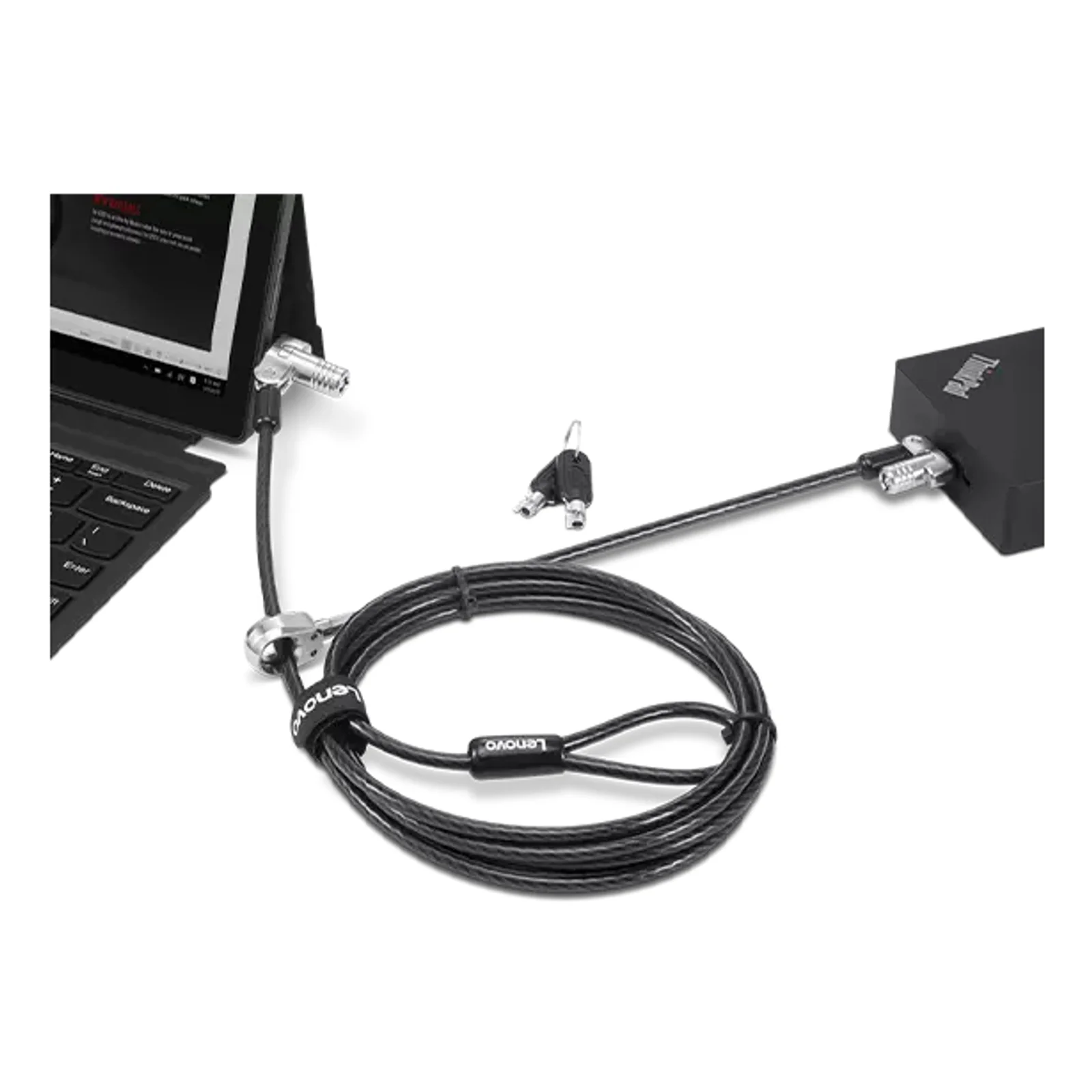 Lenovo 4XE1B81916 câble antivol Noir 1,8 m