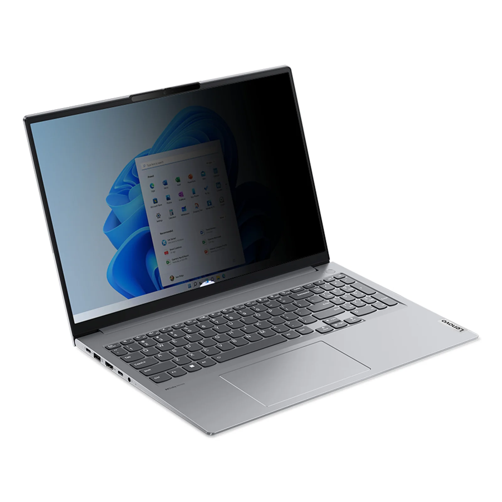 Lenovo 4XJ1U03940 filtre anti-reflets pour écran et filtre de confidentialité 40,6 cm (16") Ordinateur portable Filtre de confidentialité sans bords pour ordinateur