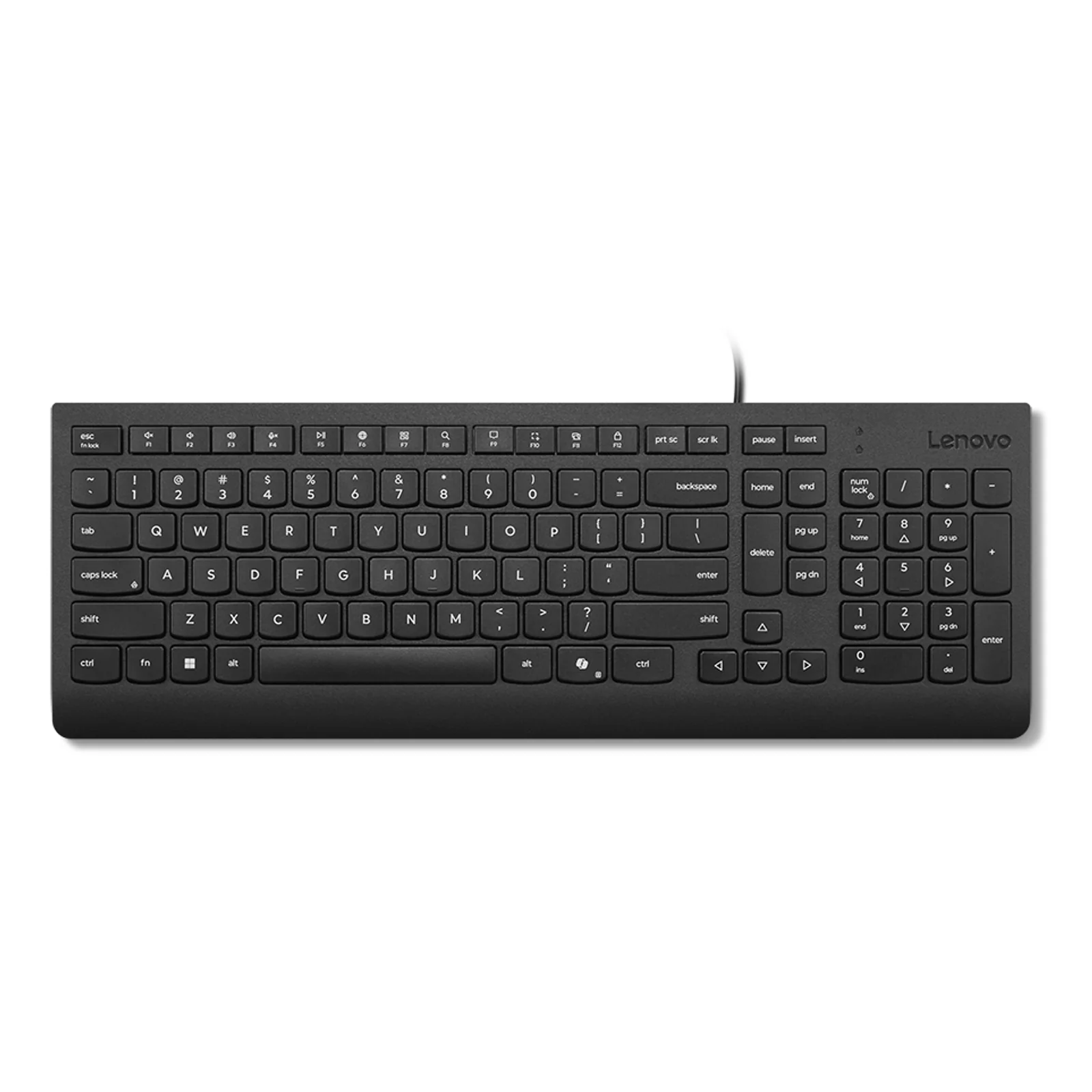 4Y41R64633 clavier maison/bureau USB Anglais américain Noir