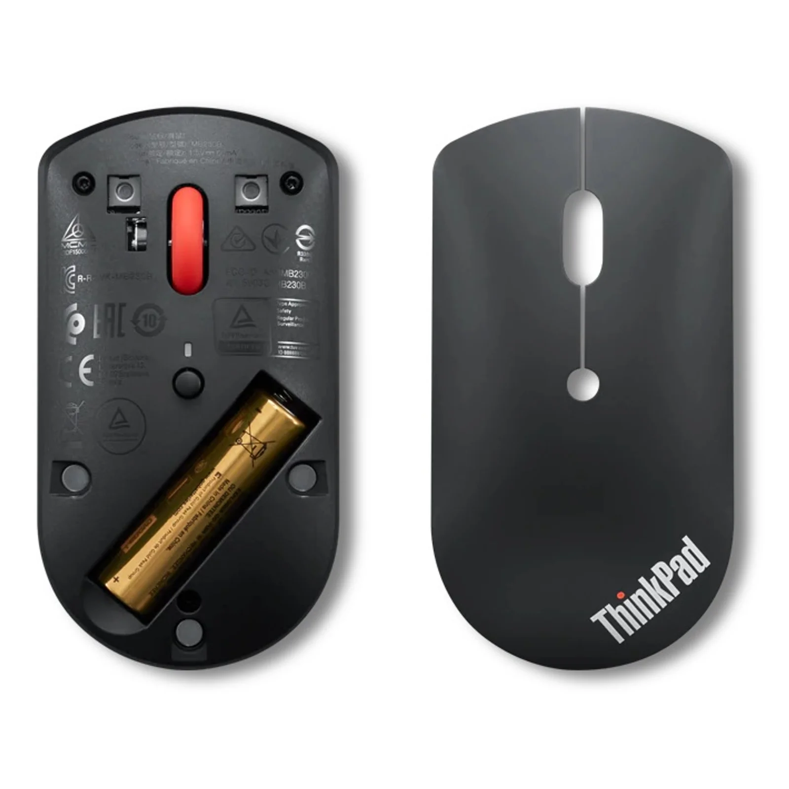 Lenovo 4Y50X88822 souris Gaming Ambidextre Bluetooth Optique 2400 DPI
