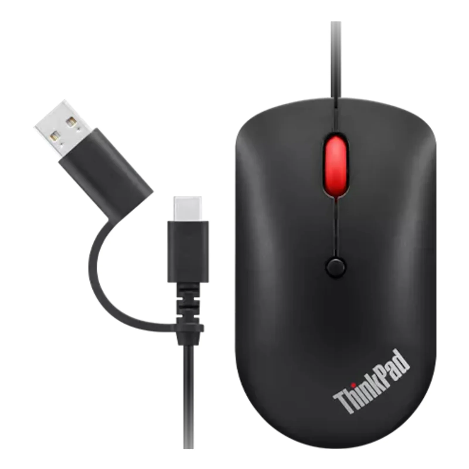 4Y51D20850 souris Bureau Ambidextre USB Type-C Optique 2400 DPI