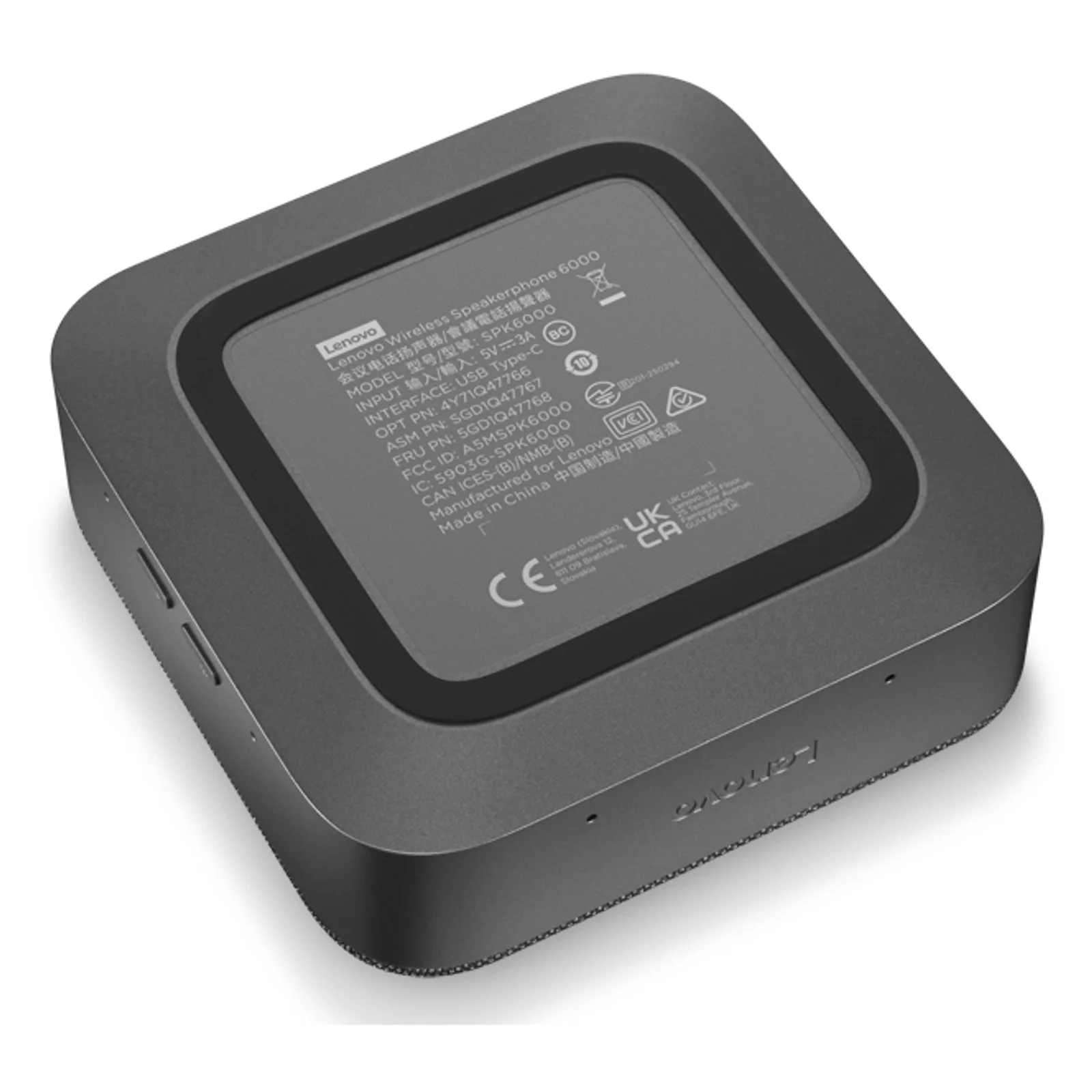Lenovo 4Y71Q47766 haut-parleur PC Bluetooth Noir