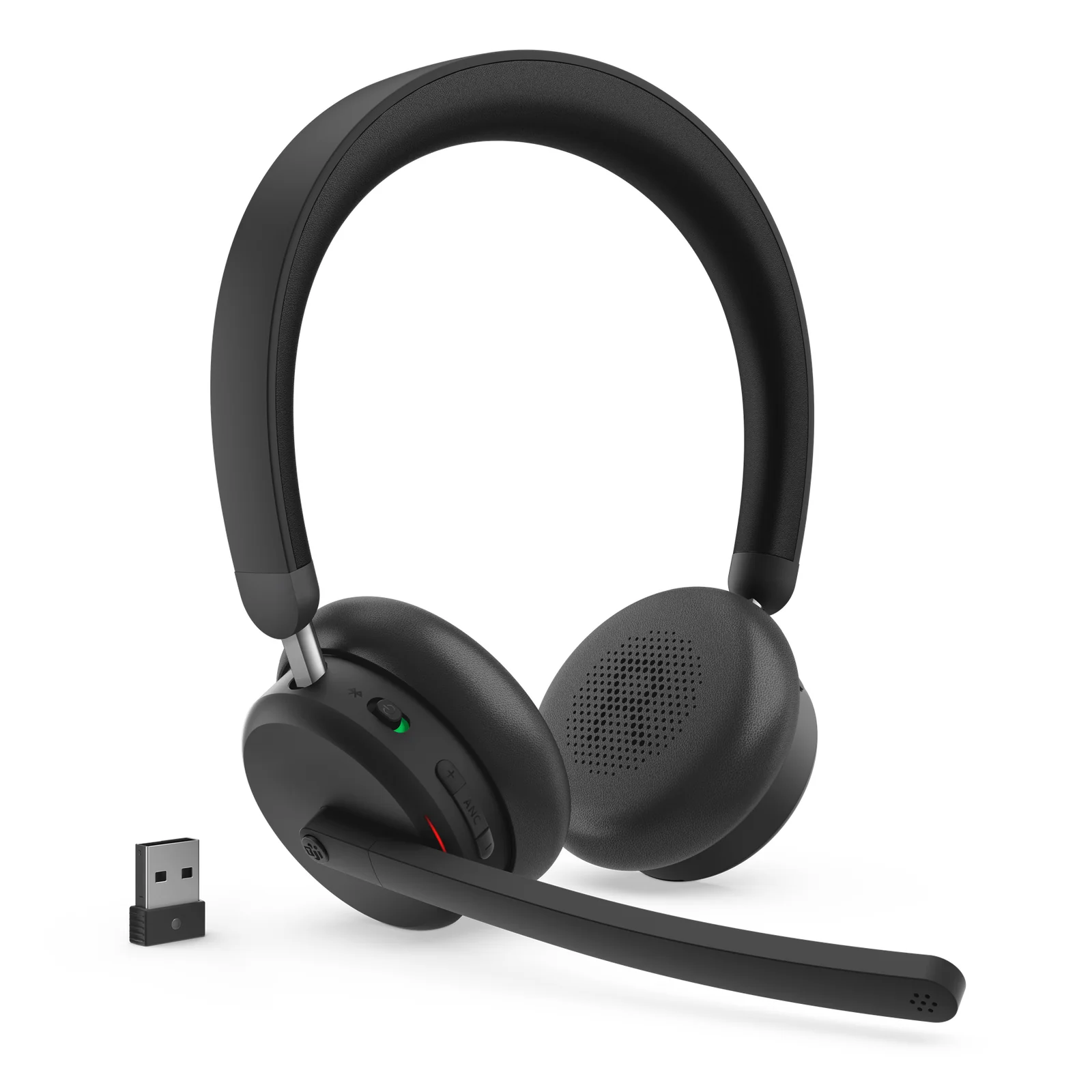 Lenovo ANC Headset 6550 Casque Sans fil Arceau Bureau/Centre d'appels USB Type-C Bluetooth Noir