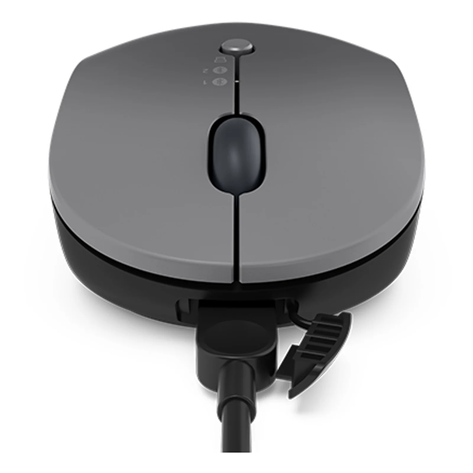 Lenovo Go Multi-Device souris Bureau Ambidextre RF sans fil + Bluetooth Optique 2400 DPI