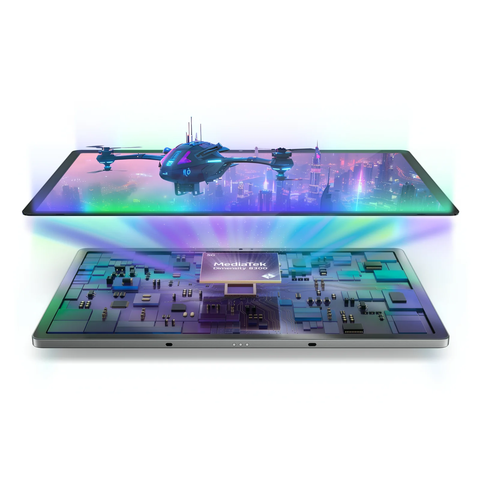 Lenovo Idea Tab Pro Mediatek 128 Go 32,3 cm (12.7") 8 Go Wi-Fi 6E (802.11ax) Android 14 Gris