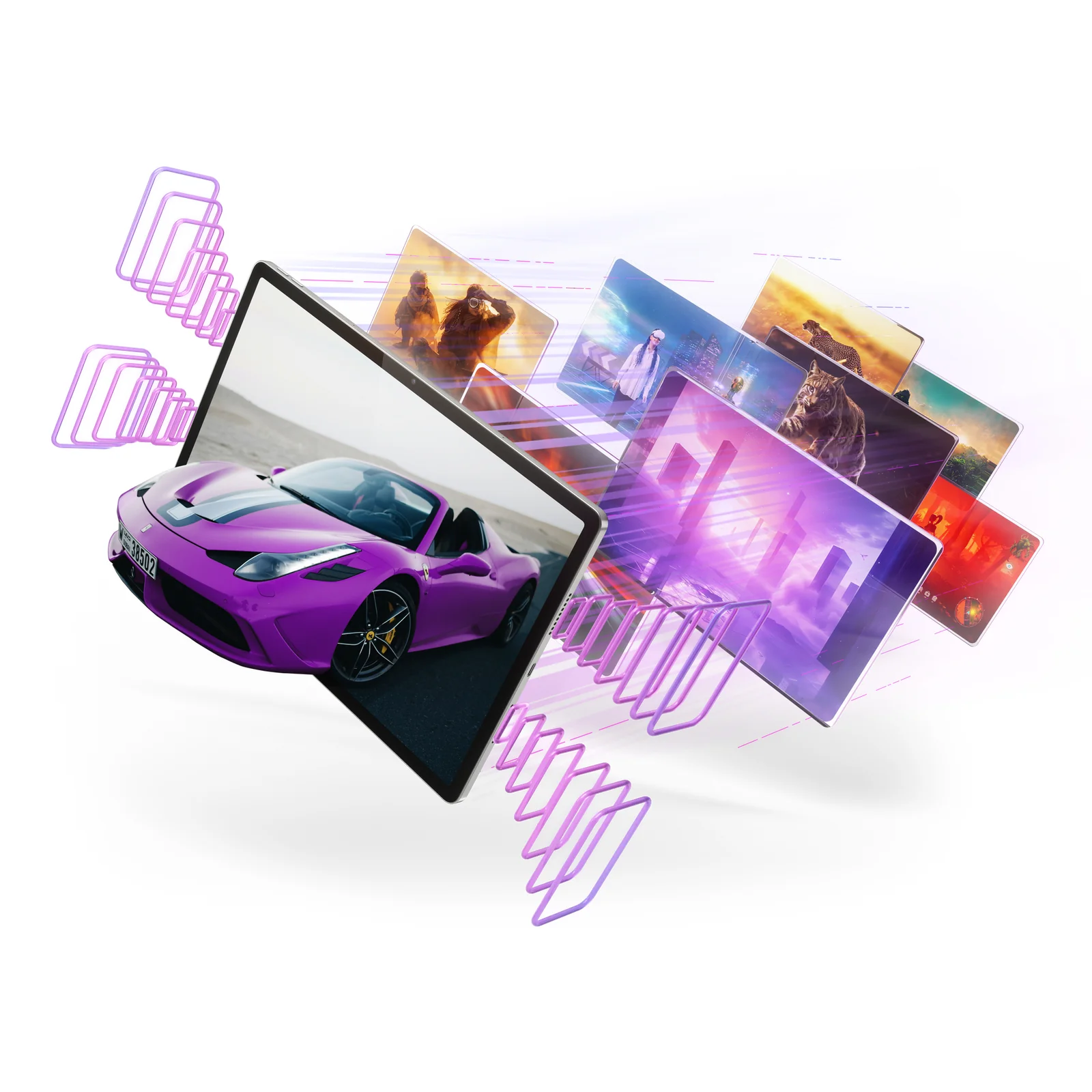 Lenovo Idea Tab Pro Mediatek 128 Go 32,3 cm (12.7") 8 Go Wi-Fi 6E (802.11ax) Android 14 Gris