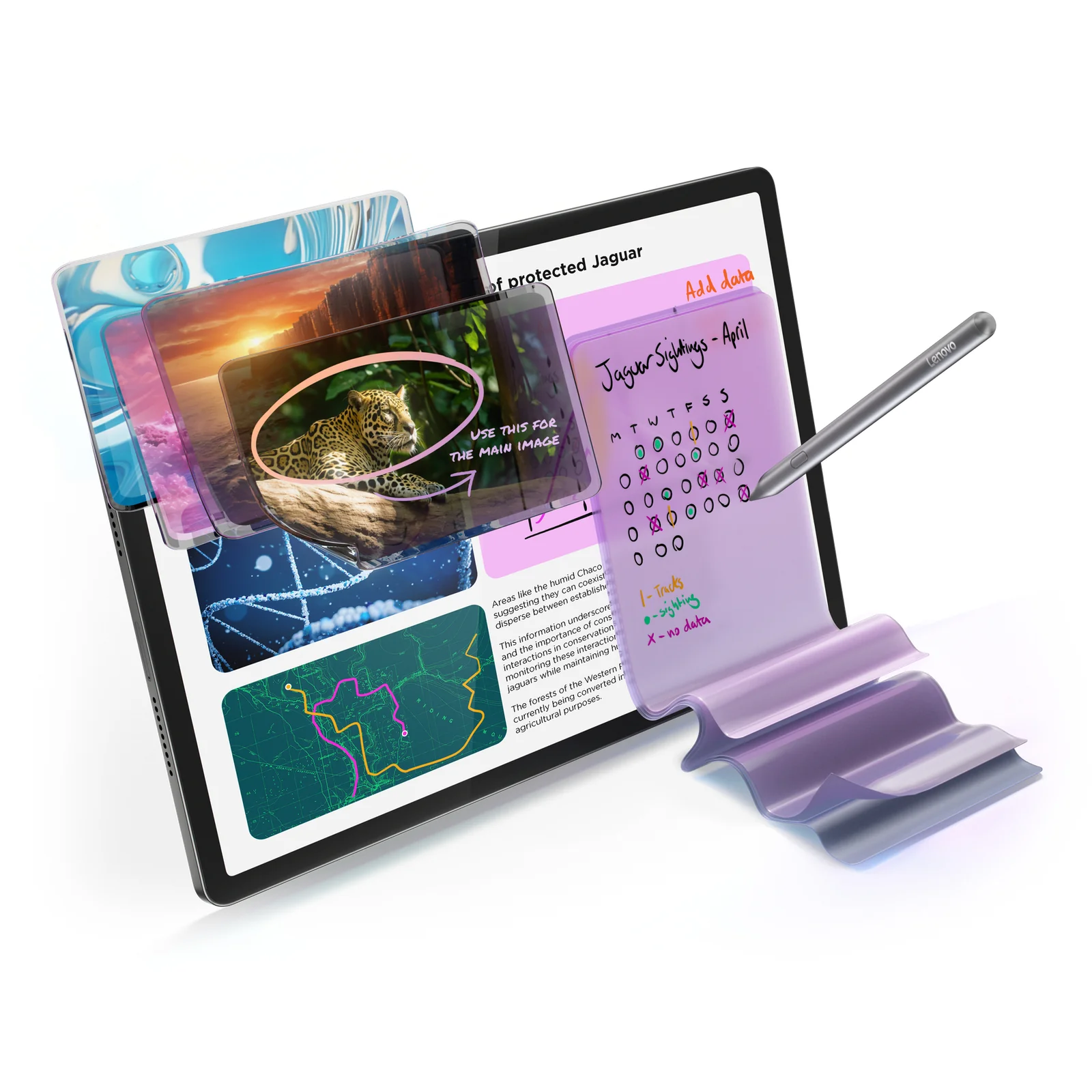 Lenovo Idea Tab Pro Mediatek 128 Go 32,3 cm (12.7") 8 Go Wi-Fi 6E (802.11ax) Android 14 Gris