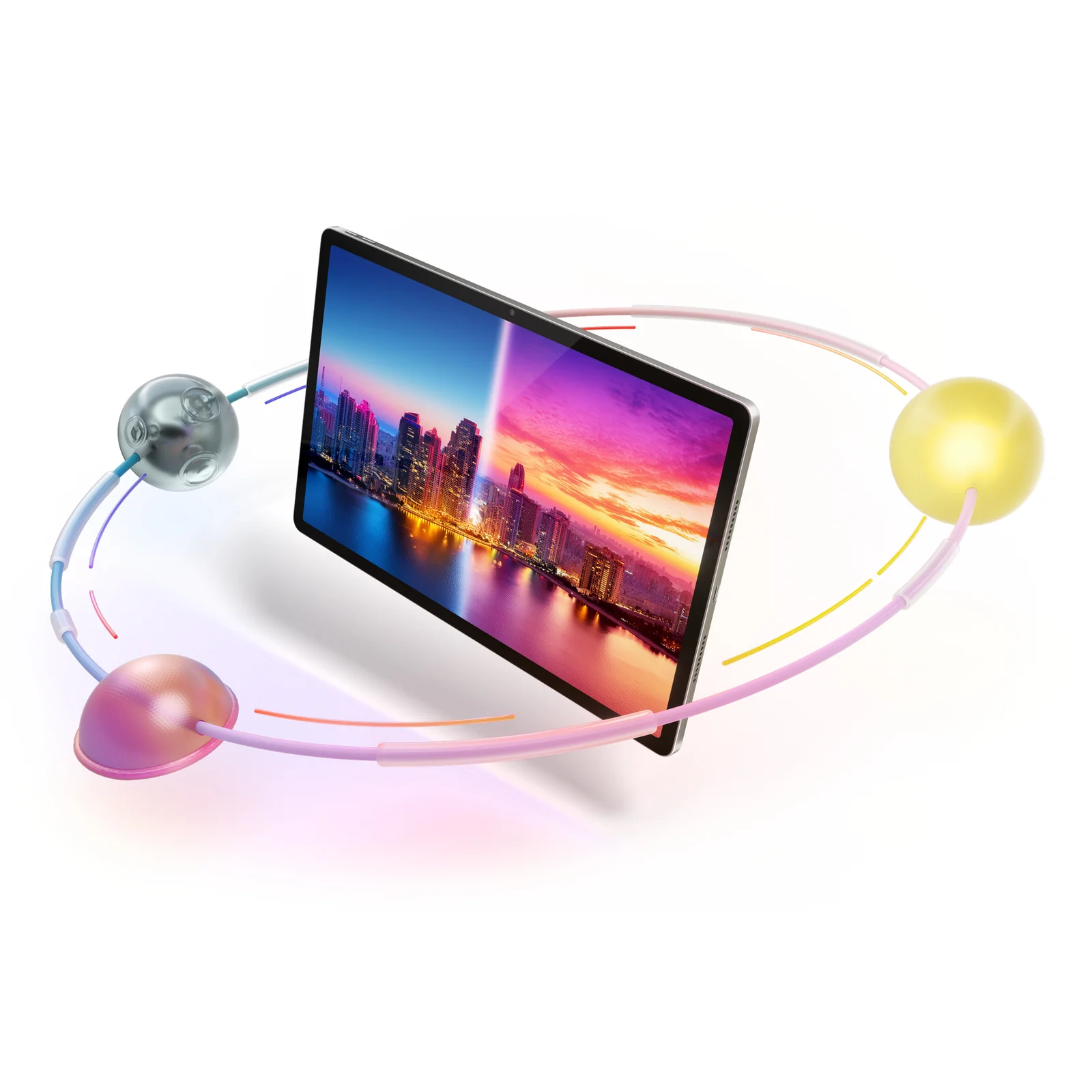 Lenovo Idea Tab Pro Mediatek 128 Go 32,3 cm (12.7") 8 Go Wi-Fi 6E (802.11ax) Android 14 Gris