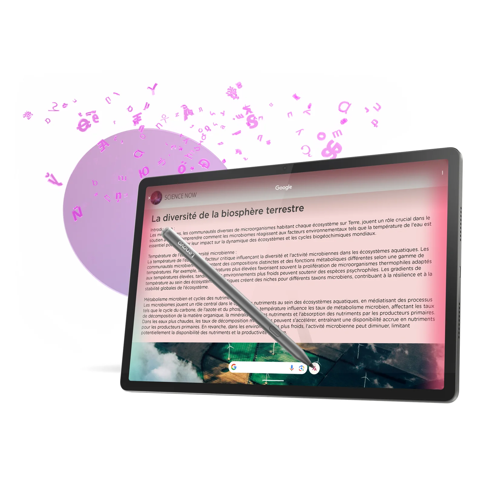 Lenovo Idea Tab Pro Mediatek 128 Go 32,3 cm (12.7") 8 Go Wi-Fi 6E (802.11ax) Android 14 Gris