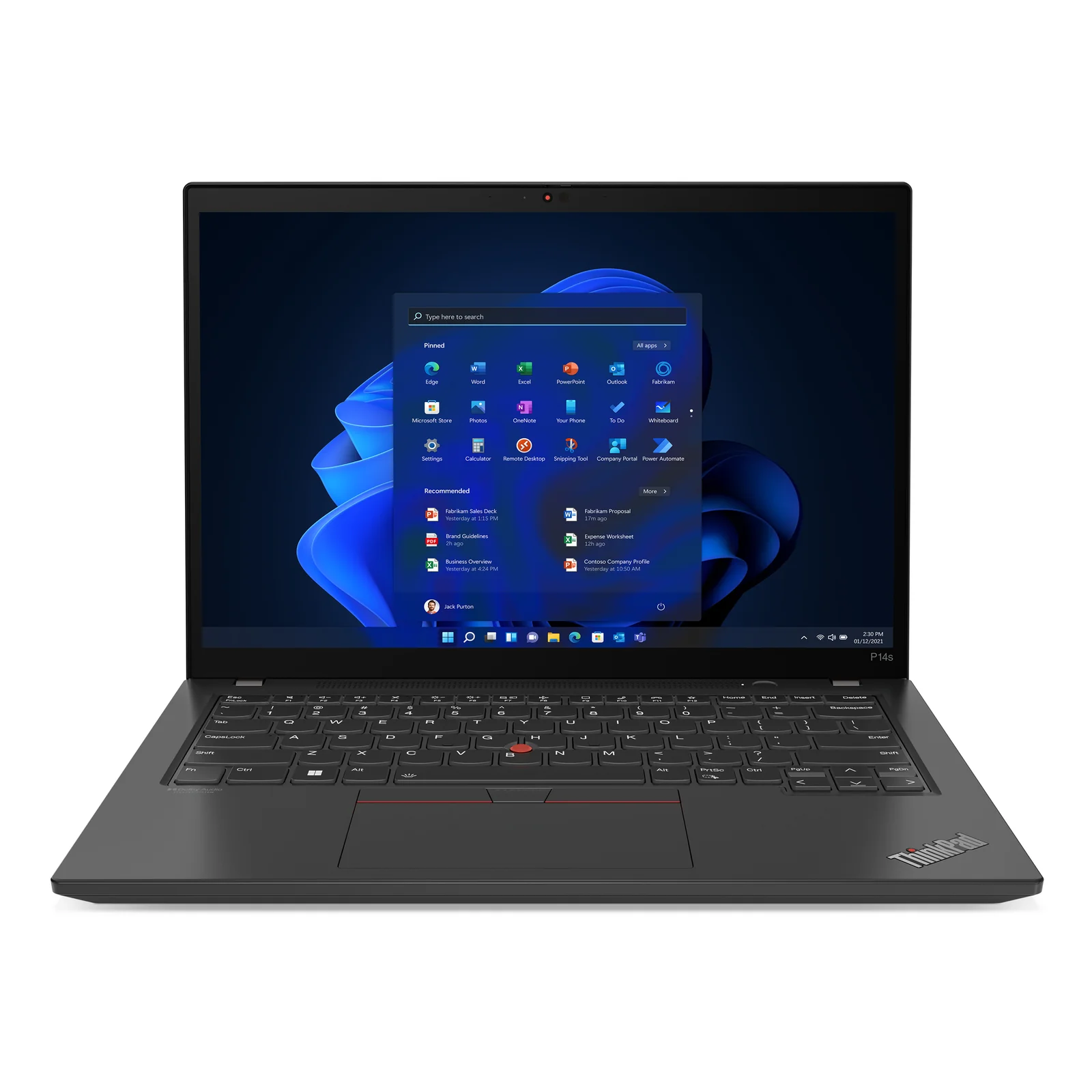 ThinkPad P14s Gen 4 (Intel) Intel® Core™ i5 i5-1340P Station de travail mobile 35,6 cm (14") 2.8K 16 Go DDR5-SDRAM 512 Go SSD Wi-Fi 6E (802.11ax) Windows 11 Pro Allemand Noir