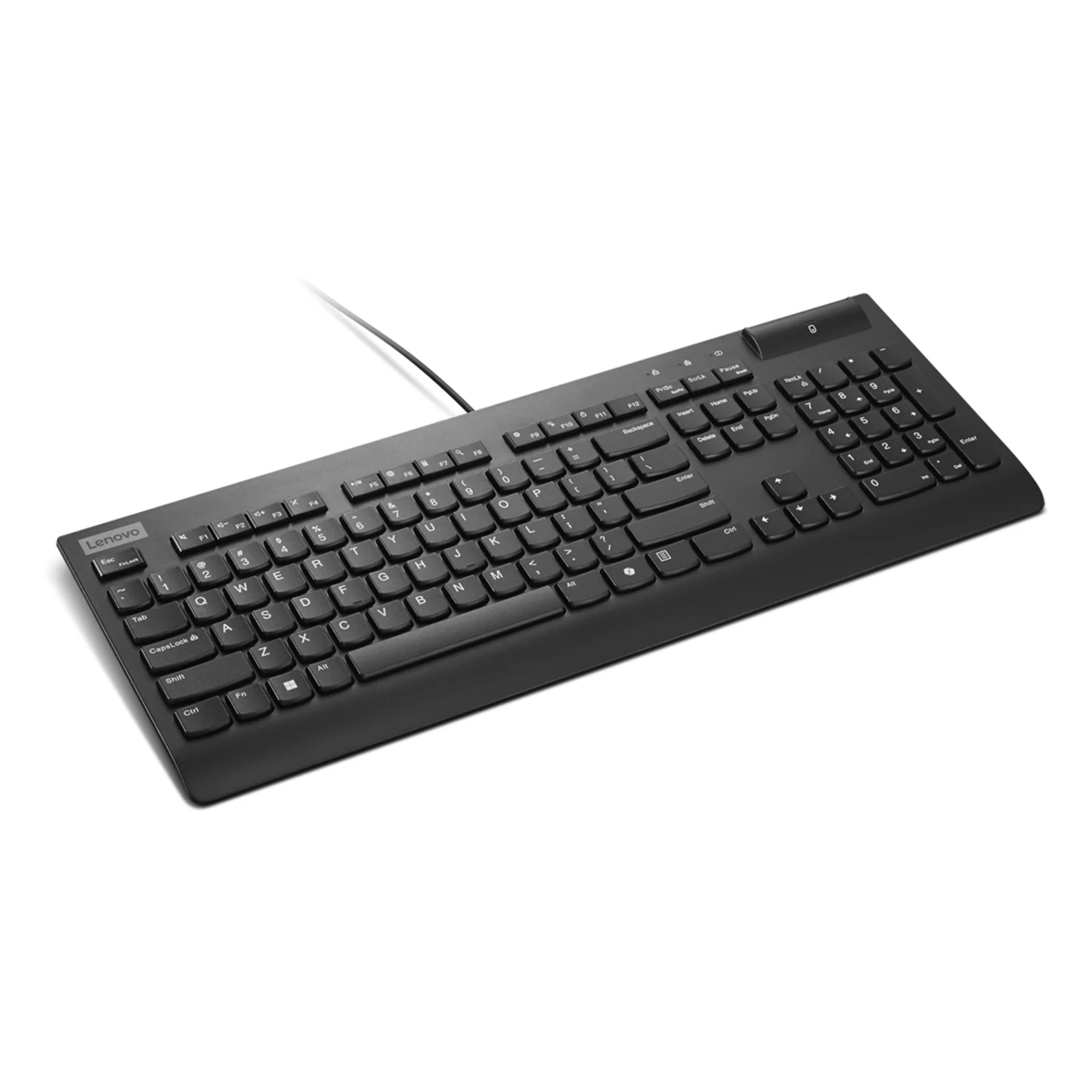 Lenovo Smartcard Wired keyboard II clavier Bureau USB Français Noir