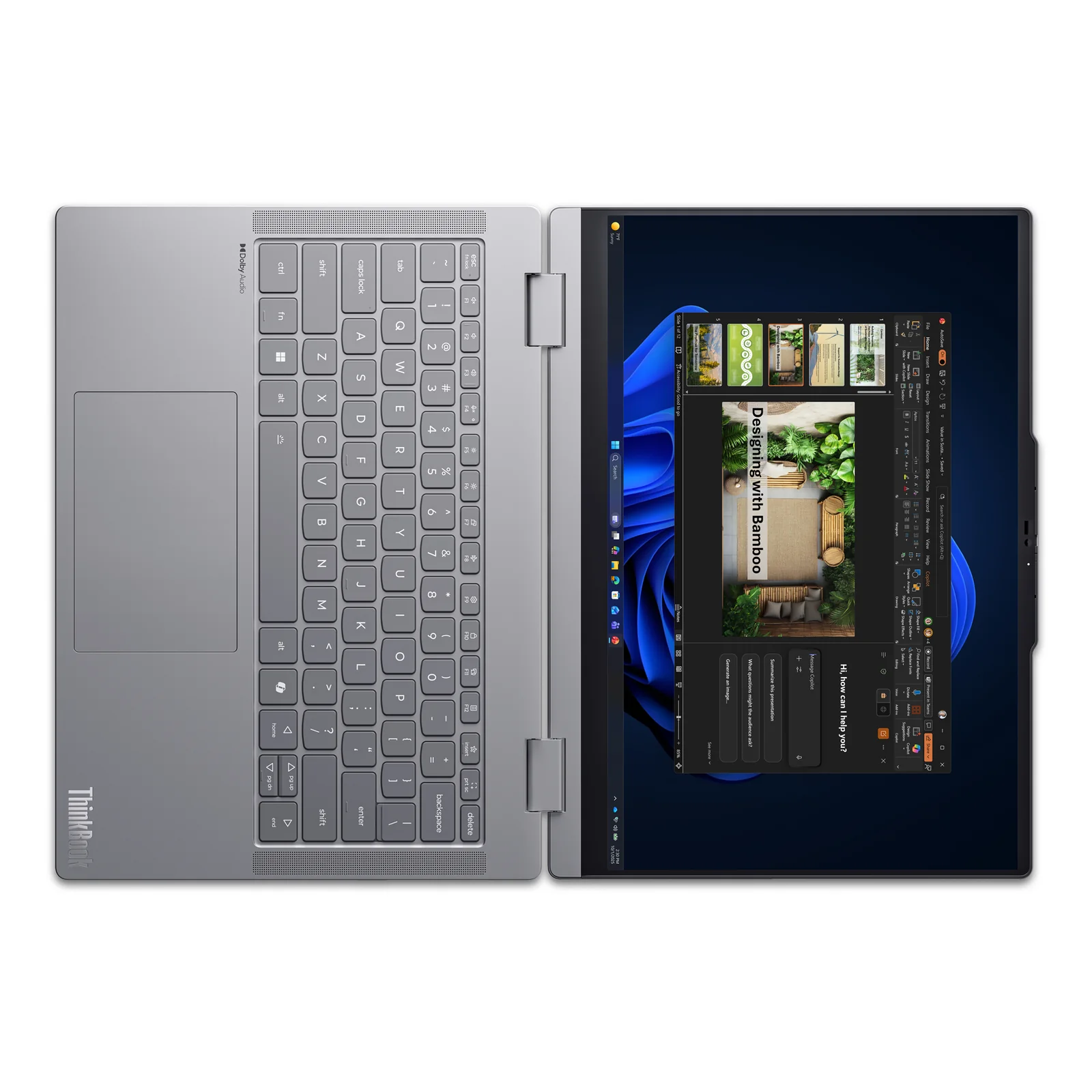Lenovo ThinkBook 14 2-in-1 G6 IPL Copilot+ PC Intel Core Ultra 5 325 Hybride (2-en-1) 35,6 cm (14") Écran tactile WUXGA 32 Go DDR5-SDRAM 512 Go SSD Wi-Fi 7 (802.11be) Windows 11 Pro Allemand Gris