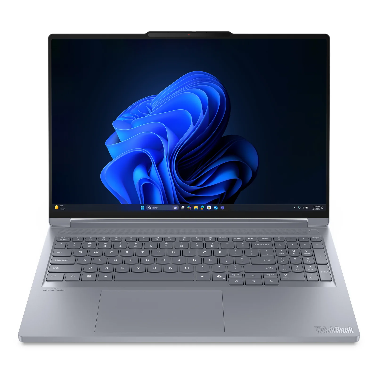 ThinkBook 16p G6 IAX Intel Core Ultra 7 255HX Ordinateur portable 40,6 cm (16") WQXGA 32 Go DDR5-SDRAM 1 To SSD NVIDIA GeForce RTX 5060 Wi-Fi 7 (802.11be) Windows 11 Pro Allemand Gris