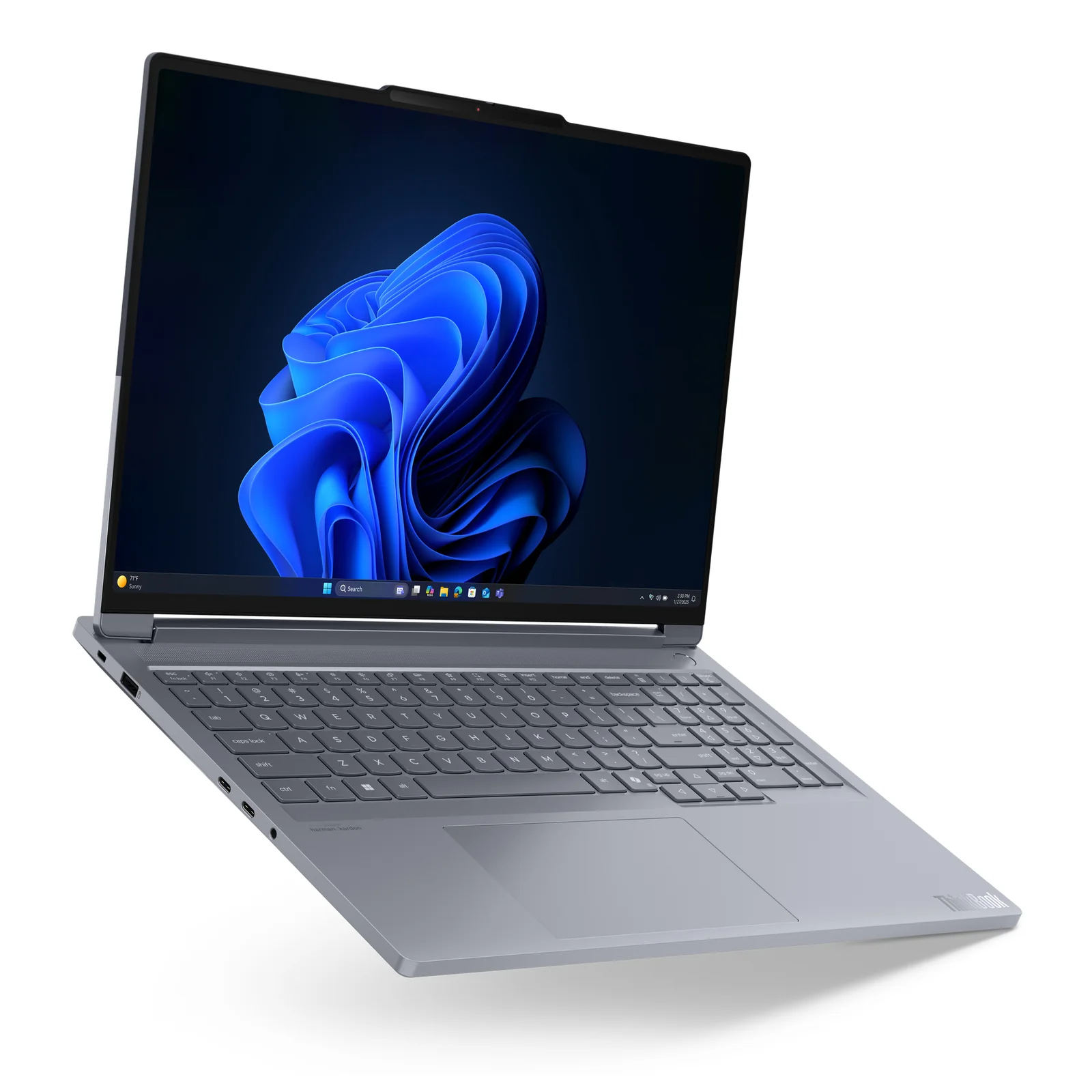 Lenovo ThinkBook 16p G6 IAX Intel Core Ultra 7 255HX Ordinateur portable 40,6 cm (16") WQXGA 32 Go DDR5-SDRAM 1 To SSD NVIDIA GeForce RTX 5060 Wi-Fi 7 (802.11be) Windows 11 Pro Allemand Gris