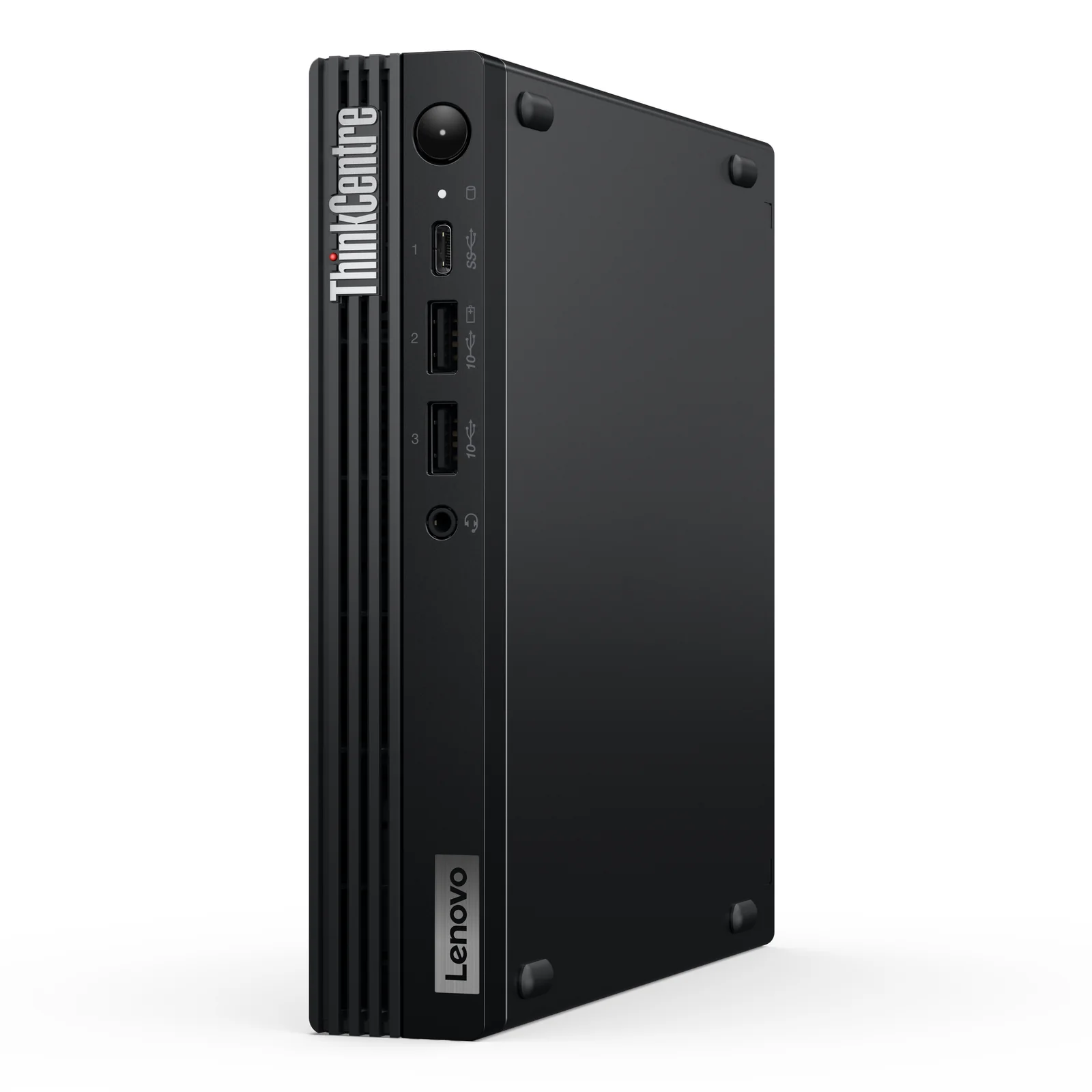 Lenovo ThinkCentre M70q Gen 5 Intel® Core™ i3 i3-14100T 8 Go DDR5-SDRAM 256 Go SSD Windows 11 Pro Mini PC Noir