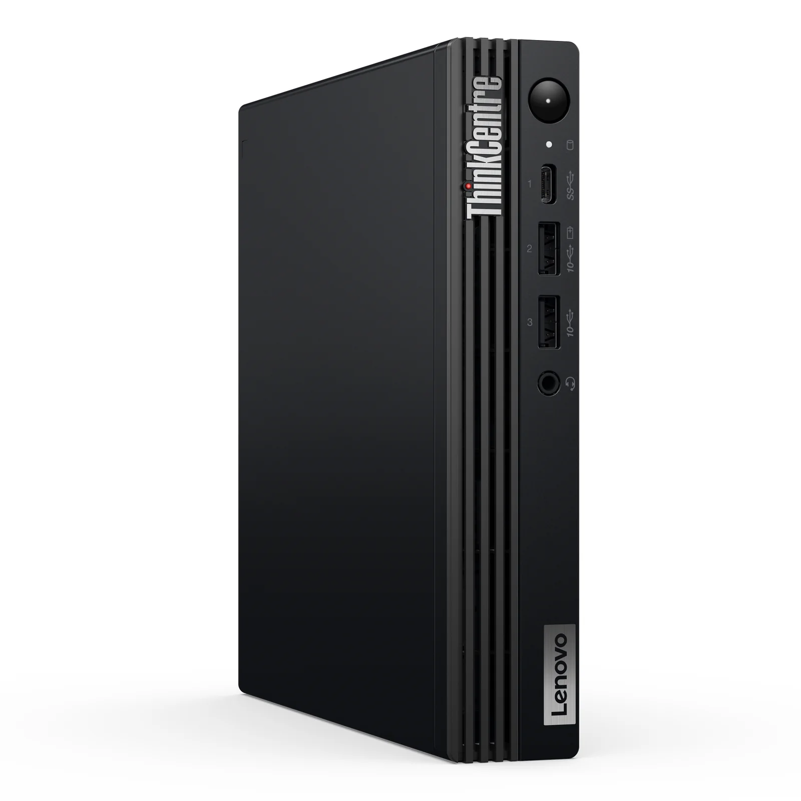 Lenovo ThinkCentre M70q Gen 5 Intel® Core™ i3 i3-14100T 8 Go DDR5-SDRAM 256 Go SSD Windows 11 Pro Mini PC Noir