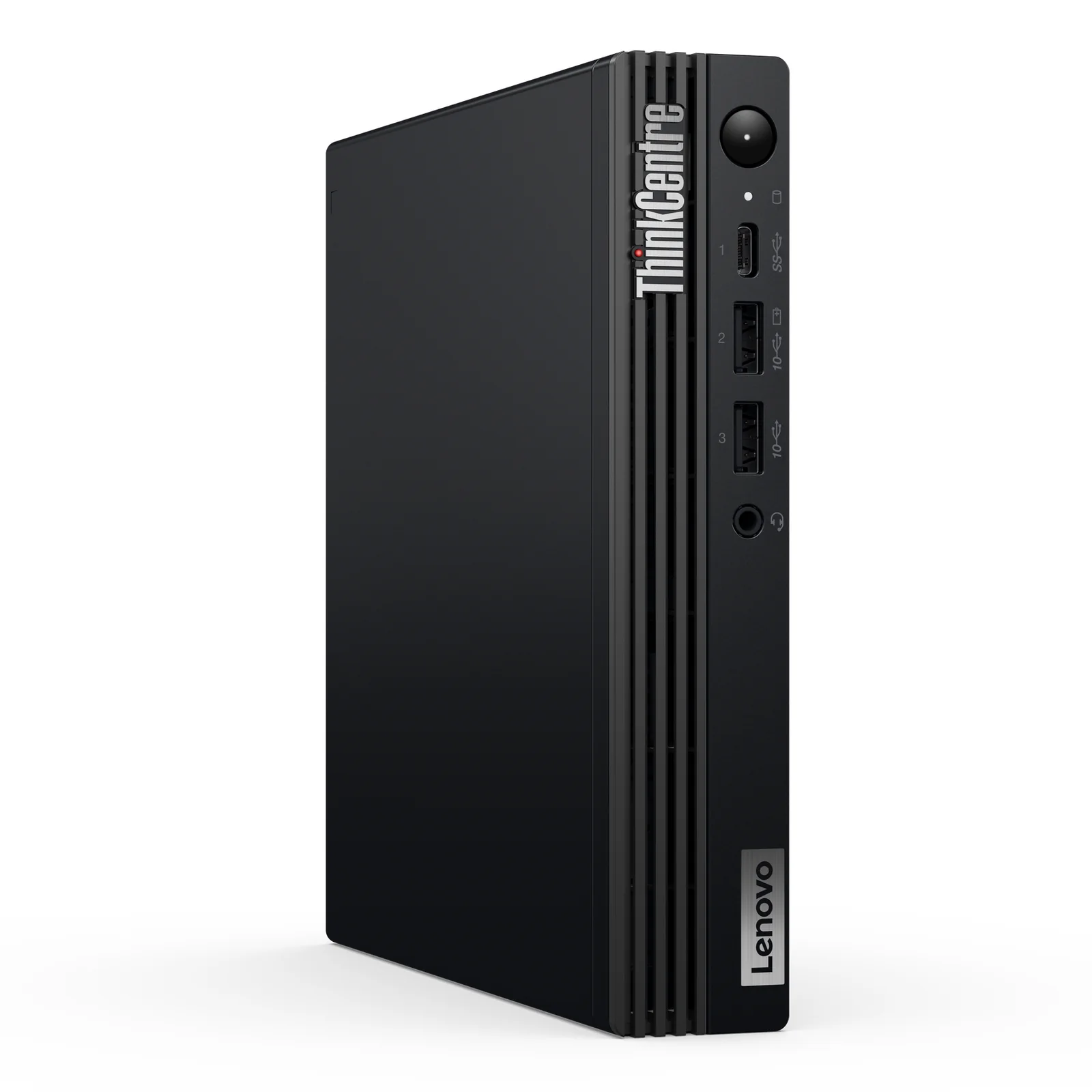 Lenovo ThinkCentre M70q Gen 5 Intel® Core™ i3 i3-14100T 8 Go DDR5-SDRAM 256 Go SSD Windows 11 Pro Mini PC Noir