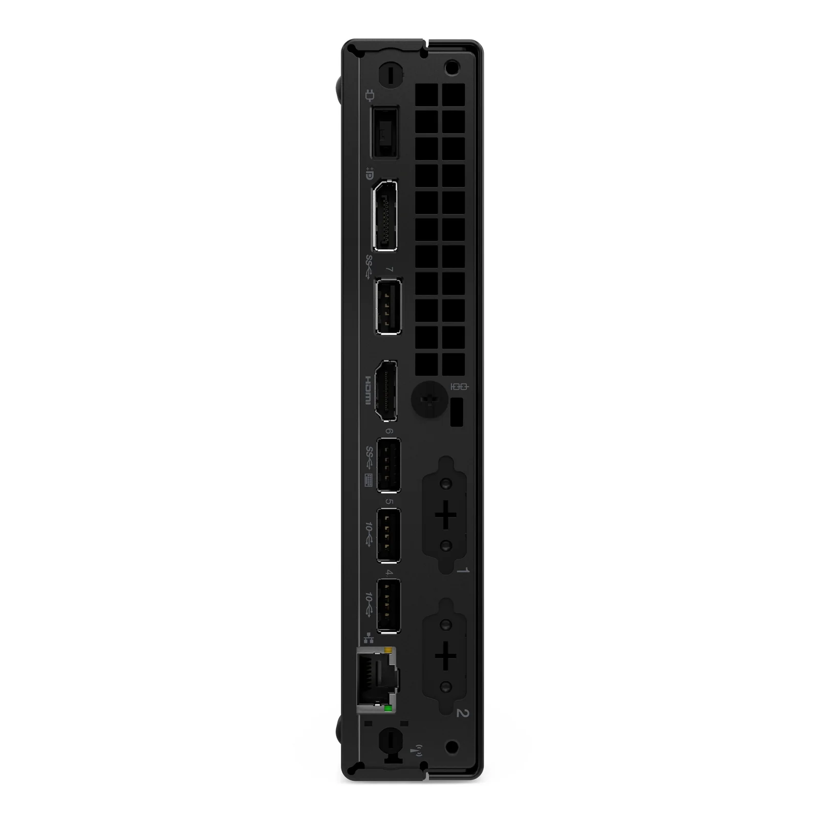 Lenovo ThinkCentre M70q Gen 6 Intel Core Ultra 7 265T 32 Go DDR5-SDRAM 512 Go SSD Windows 11 Pro Mini PC Noir