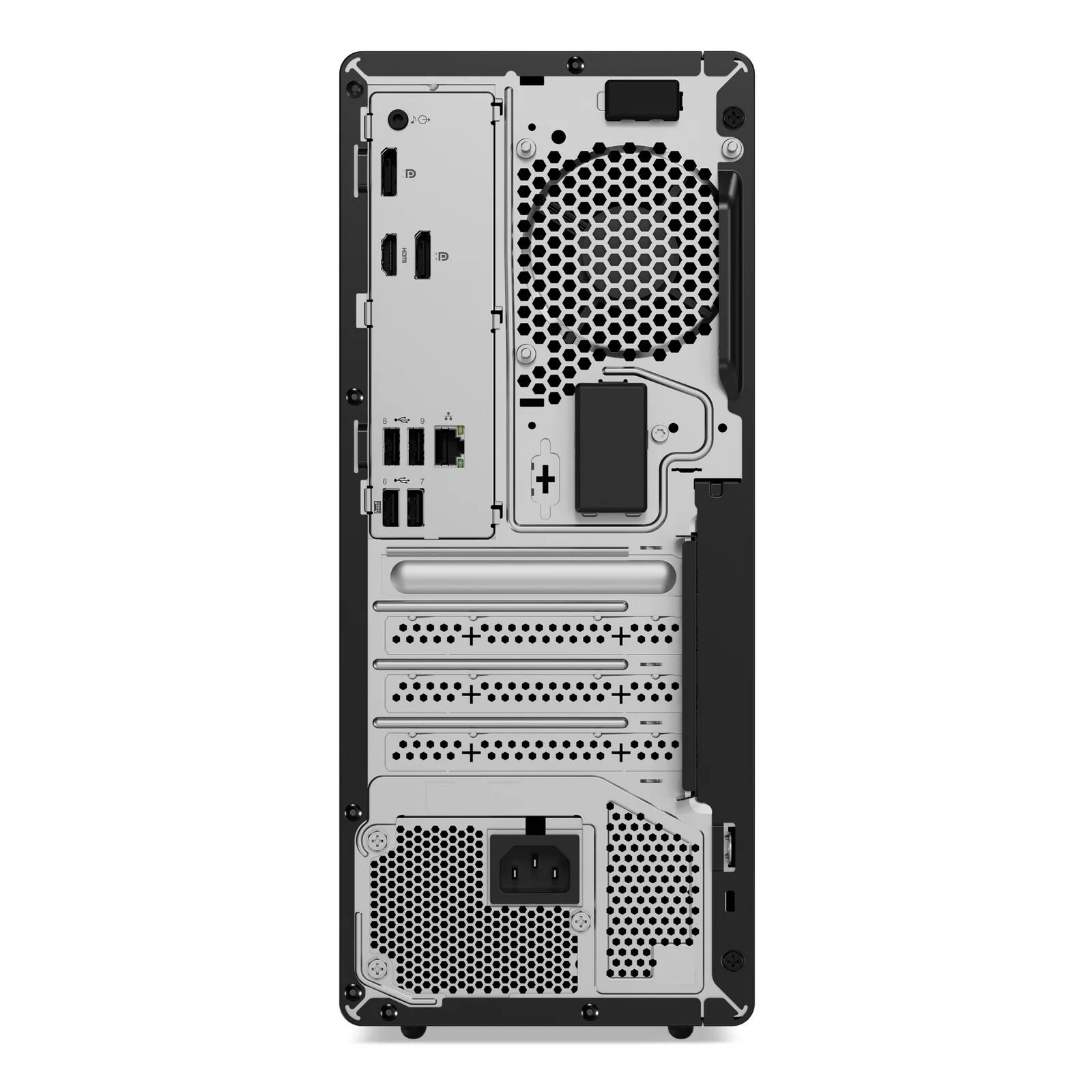 Lenovo ThinkCentre M75t Gen 5 AMD Ryzen™ 5 8500G 16 Go DDR5-SDRAM 512 Go SSD Windows 11 Pro Tower PC Noir