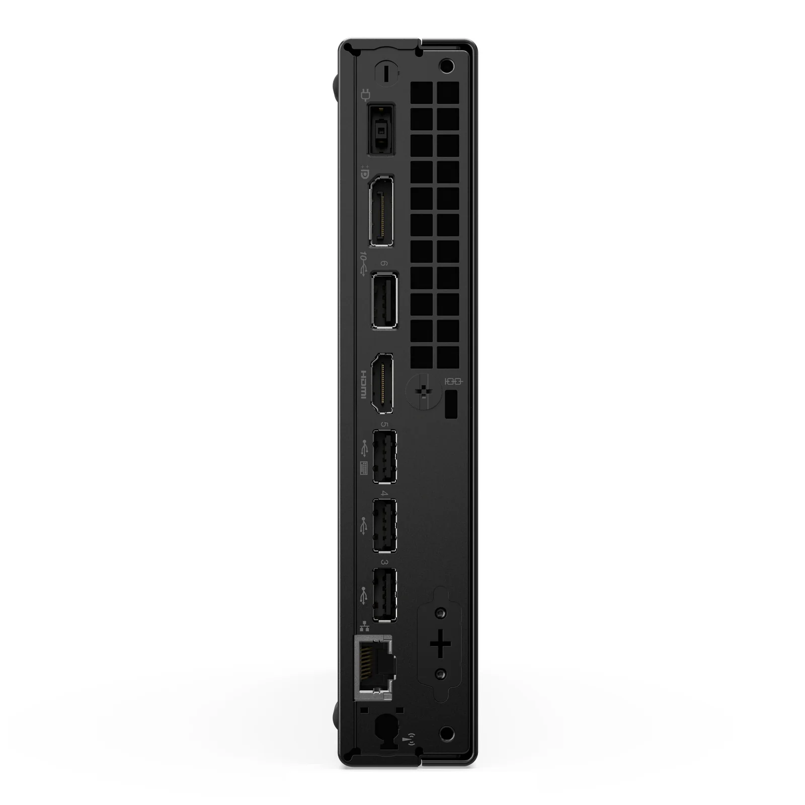Lenovo ThinkCentre neo 55q Gen 6 AMD Ryzen™ 5 220 8 Go DDR5-SDRAM 256 Go SSD Mini PC Noir