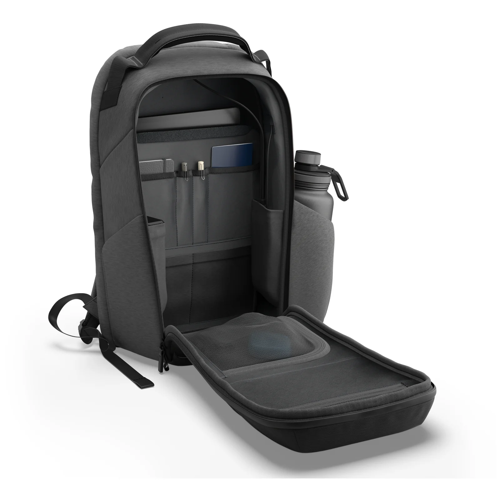Lenovo ThinkPad 16" Click-Go 40,6 cm (16") Sac à dos Noir, Gris foncé