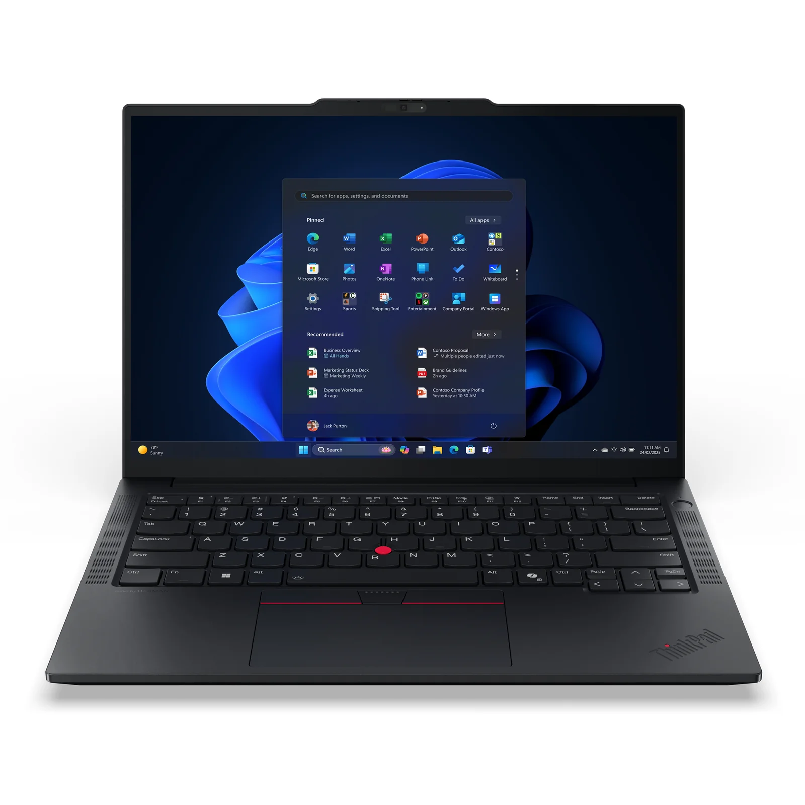 ThinkPad E14 Gen 7 (AMD) AMD Ryzen™ 5 230 Ordinateur portable 35,6 cm (14") WUXGA 16 Go DDR5-SDRAM 512 Go SSD Wi-Fi 6 (802.11ax) Windows 11 Pro Français Noir