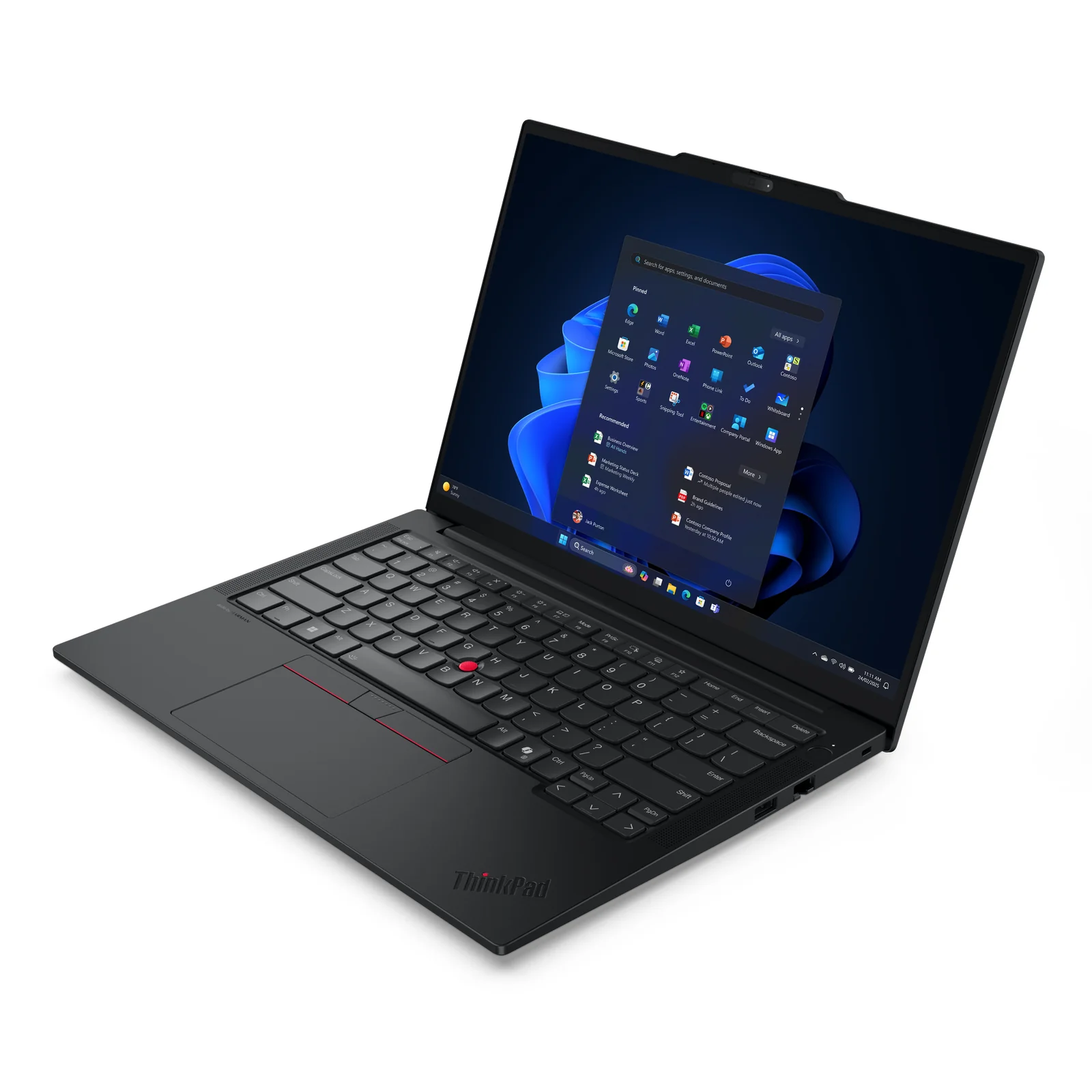 Lenovo ThinkPad E14 Gen 7 (AMD) AMD Ryzen™ 5 230 Ordinateur portable 35,6 cm (14") WUXGA 16 Go DDR5-SDRAM 512 Go SSD Wi-Fi 6E (802.11ax) Windows 11 Pro Français Noir