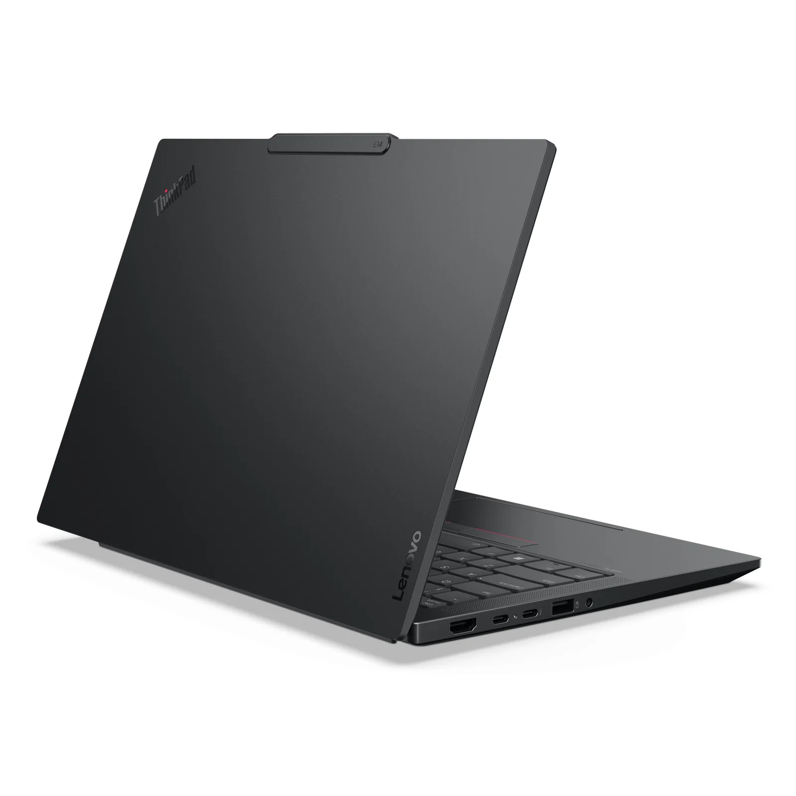 Lenovo ThinkPad E14 Gen 7 (Intel) Copilot+ PC Intel Core Ultra 5 226V Ordinateur portable 35,6 cm (14") WUXGA 16 Go LPDDR5x-SDRAM 512 Go SSD Wi-Fi 6E (802.11ax) Windows 11 Pro Allemand Noir