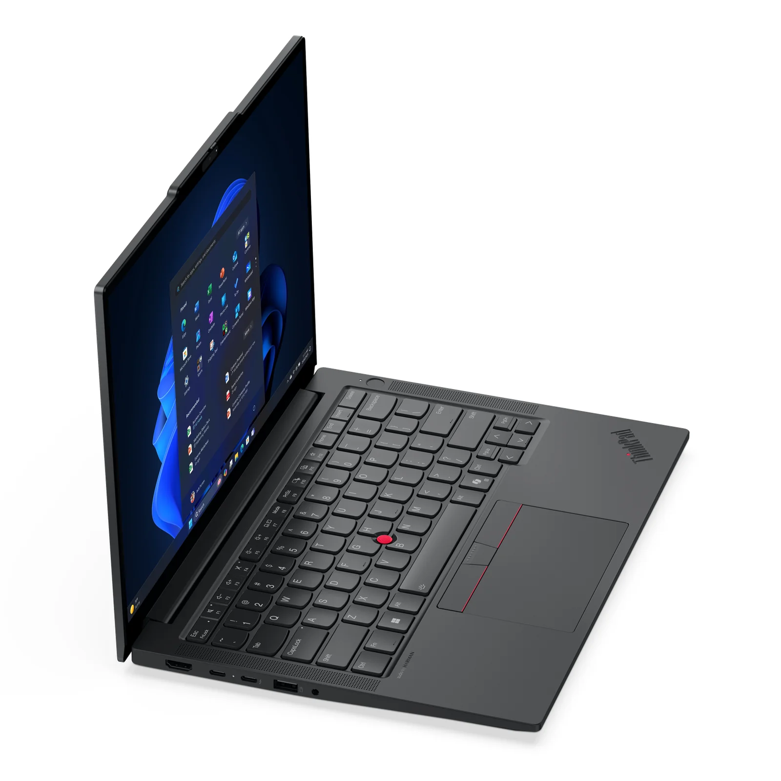 Lenovo ThinkPad E14 Gen 7 (Intel) Copilot+ PC Intel Core Ultra 7 256V Ordinateur portable 35,6 cm (14") WUXGA 16 Go LPDDR5x-SDRAM 512 Go SSD Wi-Fi 6E (802.11ax) Windows 11 Pro Français Noir