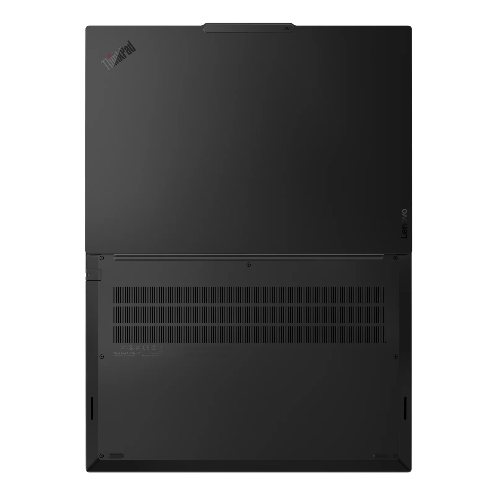 Lenovo ThinkPad E16 Gen 3 (AMD) AMD Ryzen™ 5 220 Ordinateur portable 40,6 cm (16") WUXGA 32 Go DDR5-SDRAM 1 To SSD Wi-Fi 6E (802.11ax) Windows 11 Pro Allemand Noir